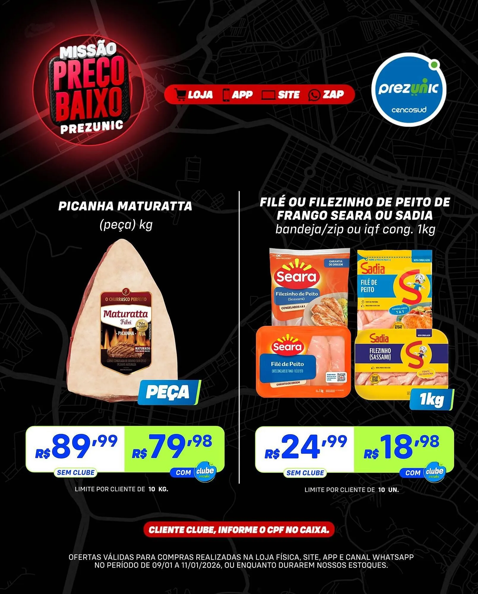 Encarte de Encarte Prezunic 9 de janeiro até 11 de janeiro 2026 - Pagina 2