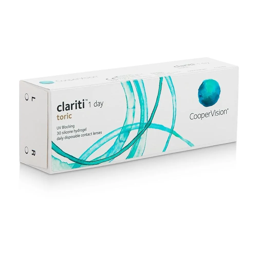 Lentes de contato Clariti 1 Day Toric