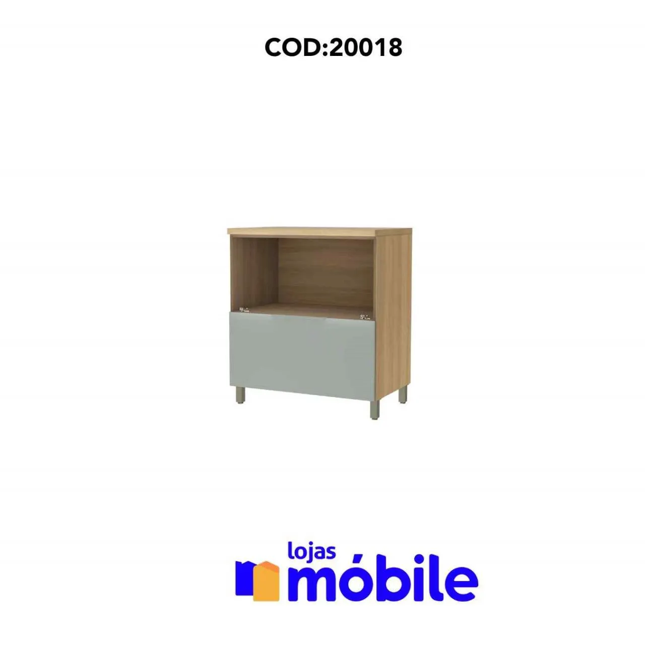 Balcão Marquesa 1 Porta, 1 Gaveta (20018)