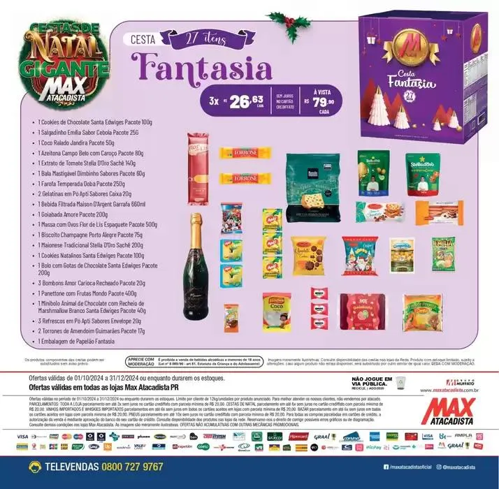 Encarte de Ofertas Max Atacadista 31 de outubro até 31 de dezembro 2024 - Pagina 8