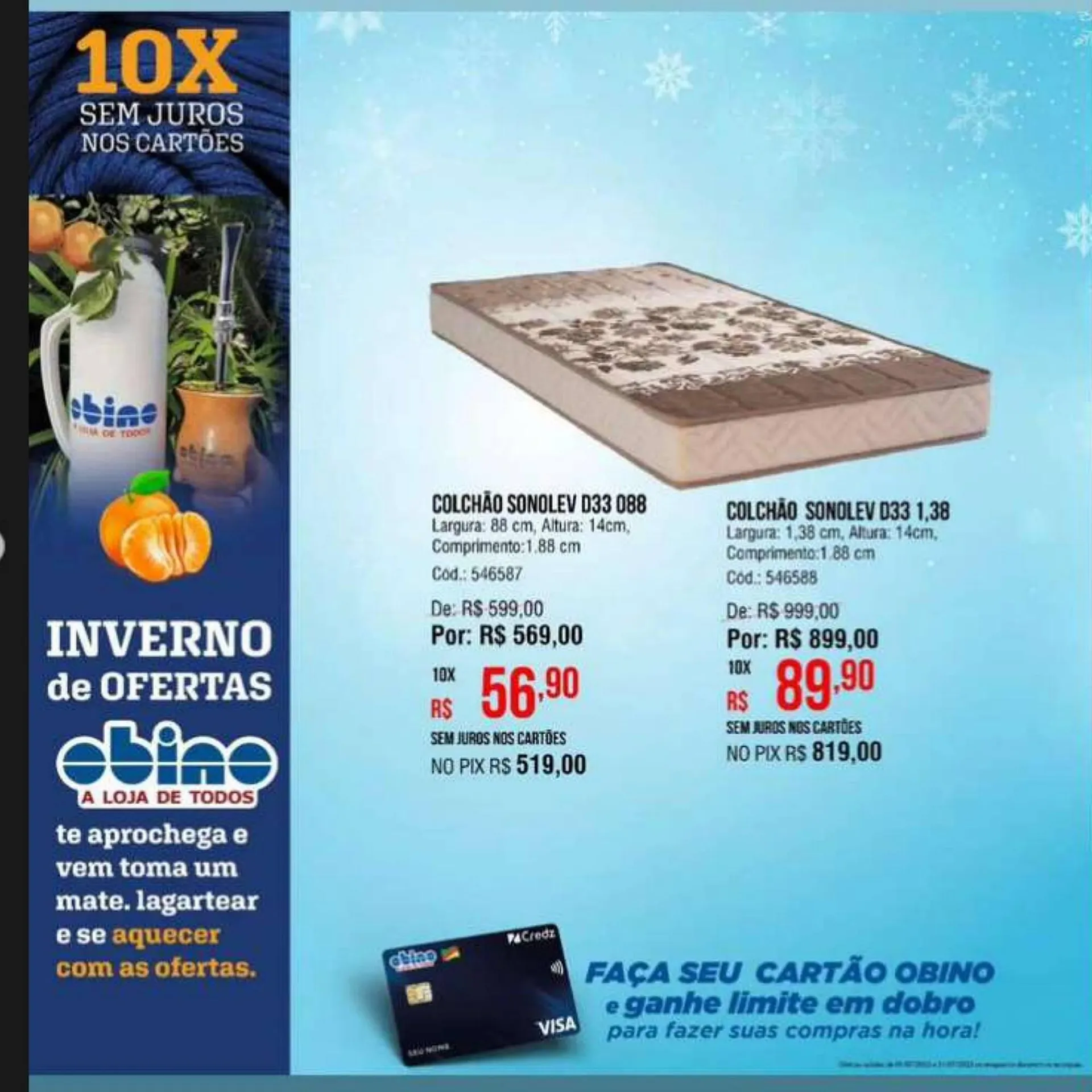 Encarte de Catálogo Lojas Obino 4 de julho até 11 de julho 2023 - Pagina 4