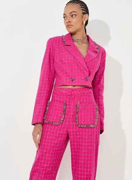 Blazer Alongado Com Amarração Alegria