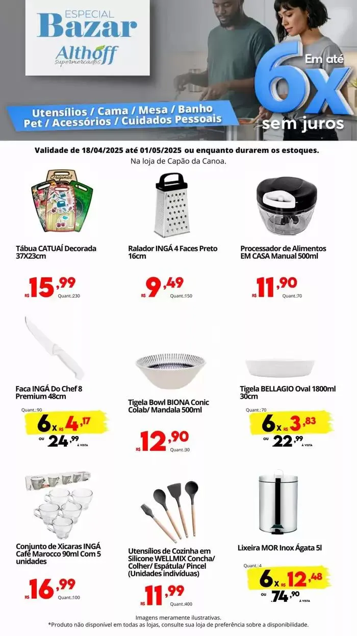 Encarte de Encarte Bazar RS - 18/04 a 01/05. 18 de abril até 1 de maio 2025 - Pagina 3