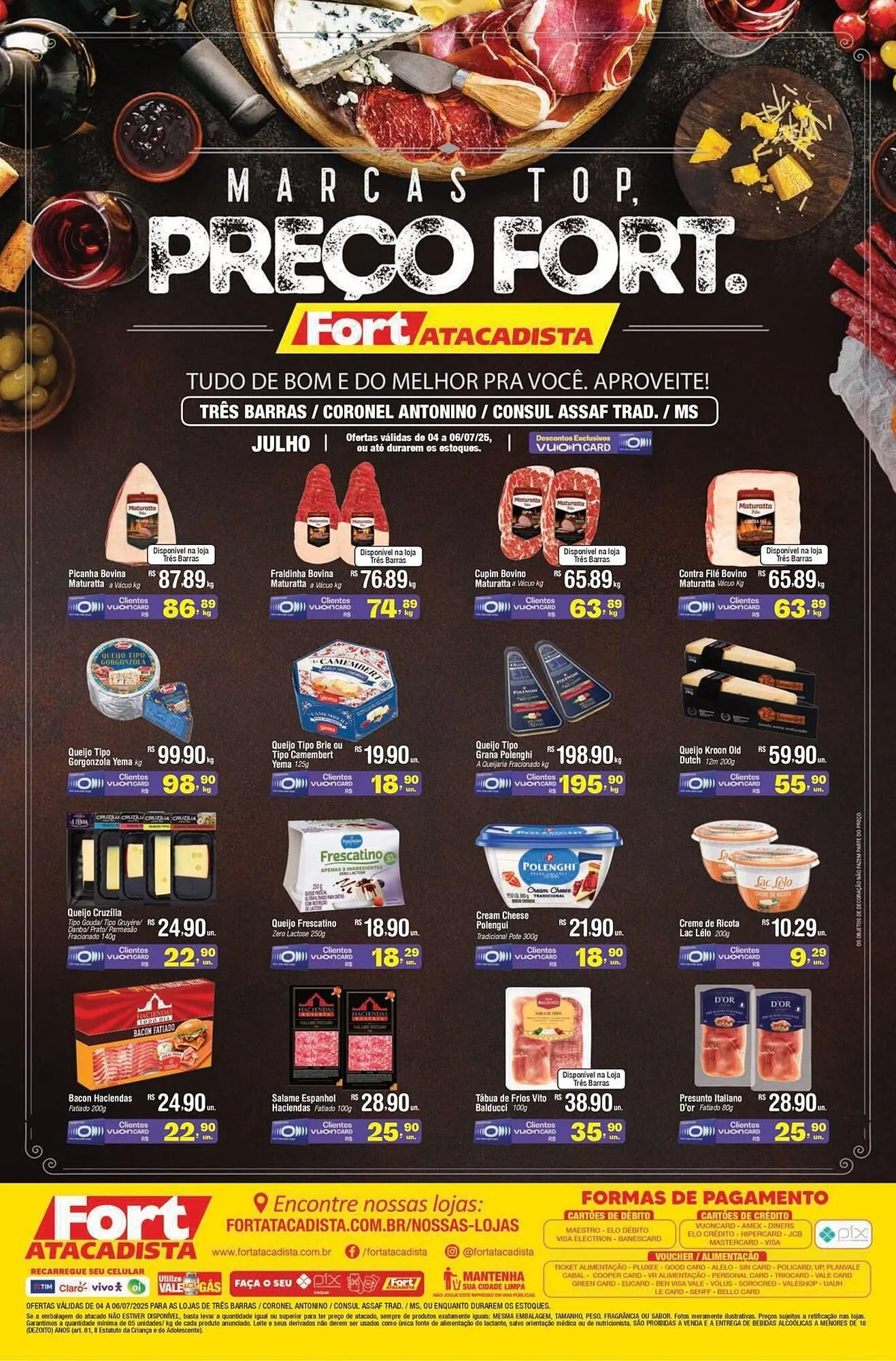 Encarte de Catálogo Fort Atacadista 5 de julho até 6 de julho 2025 - Pagina 1