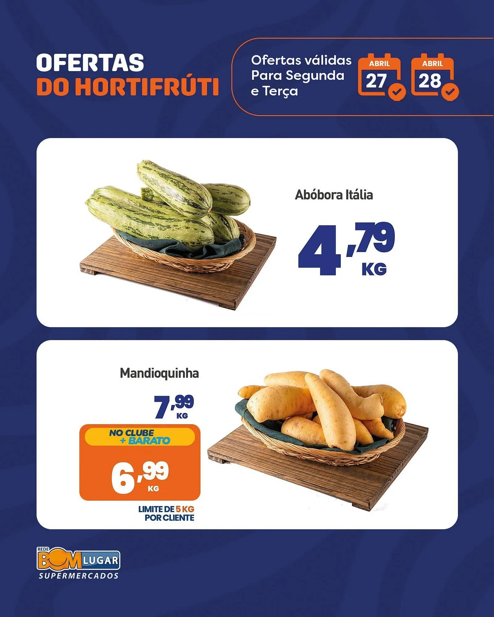 Encarte de Folheto Rede Bom Lugar 27 de abril até 28 de abril 2026 - Pagina 2