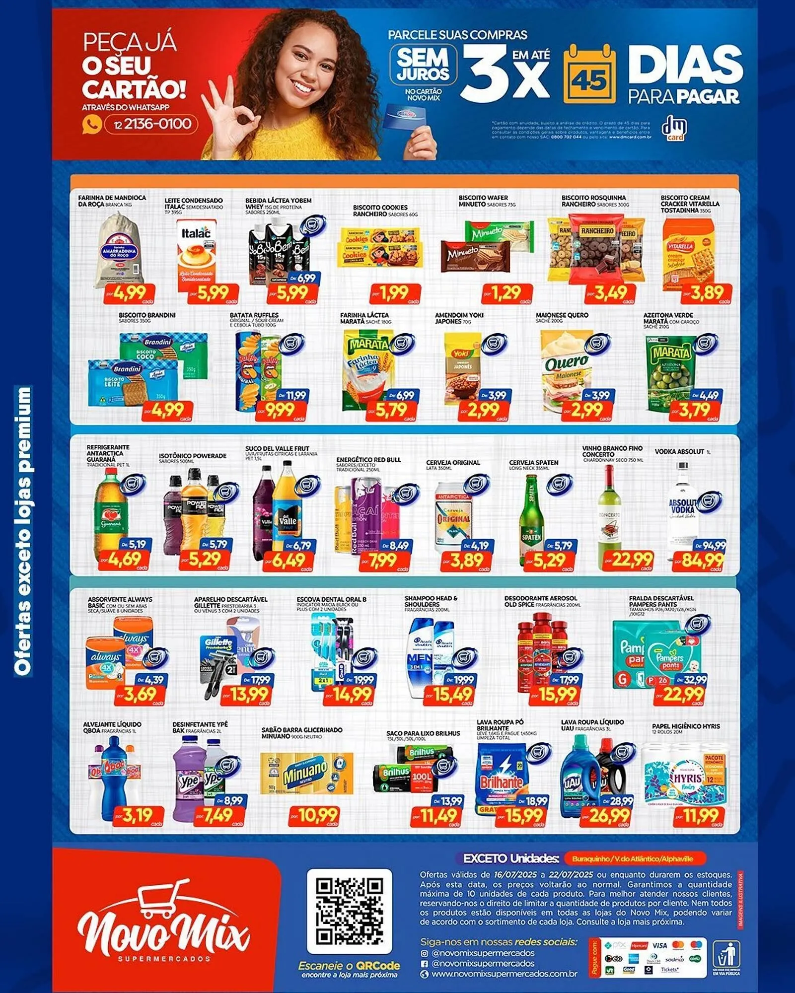 Encarte de Catálogo Novo Mix 16 de julho até 22 de julho 2025 - Pagina 3