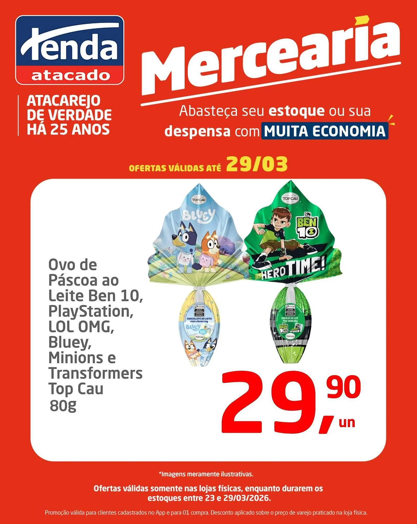 Encarte de Folheto Tenda Atacado 26 de março até 29 de março 2026 - Pagina 4