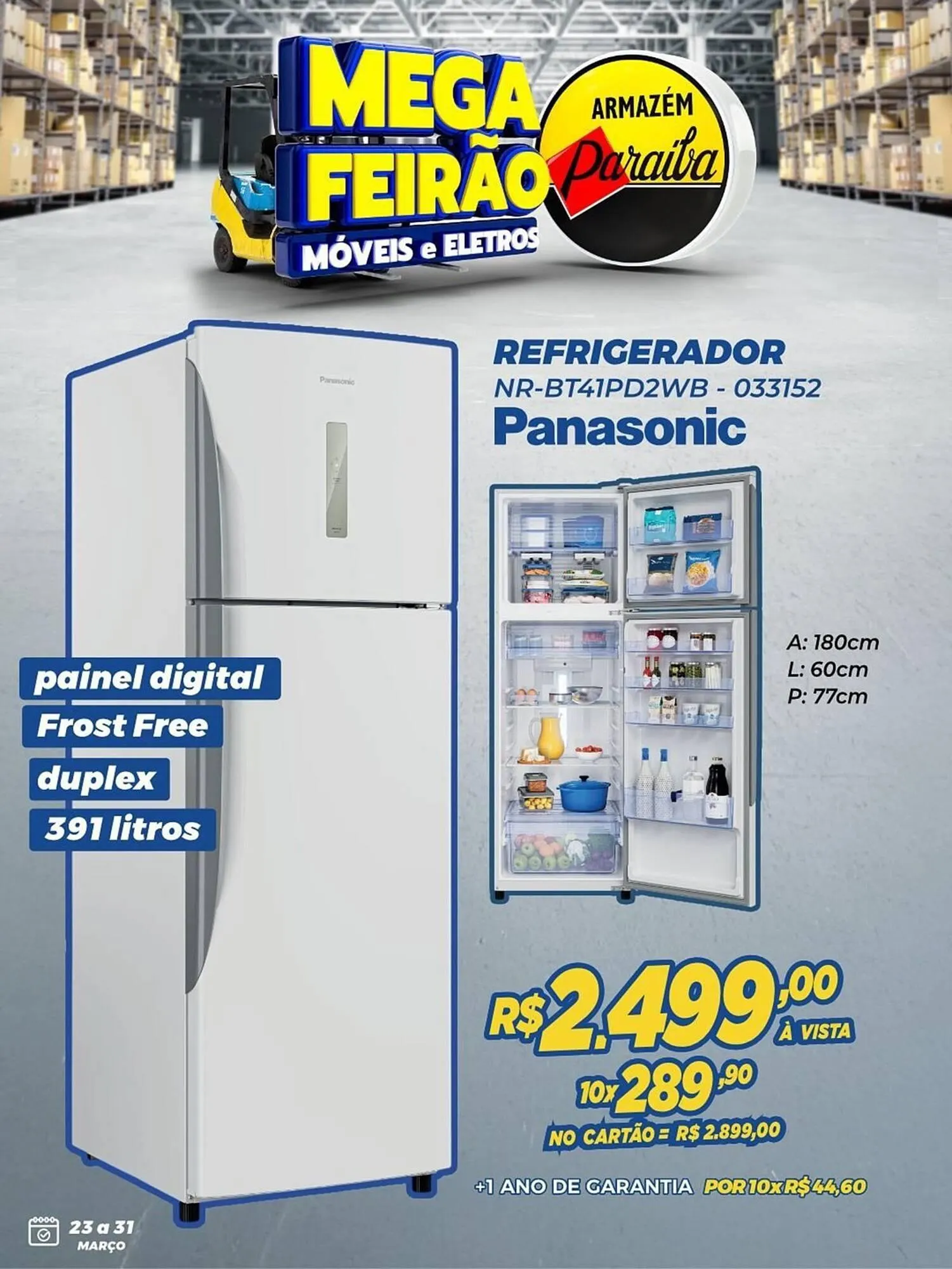 Encarte de Catálogo Armazém Paraíba 23 de março até 31 de março 2026 - Pagina 1