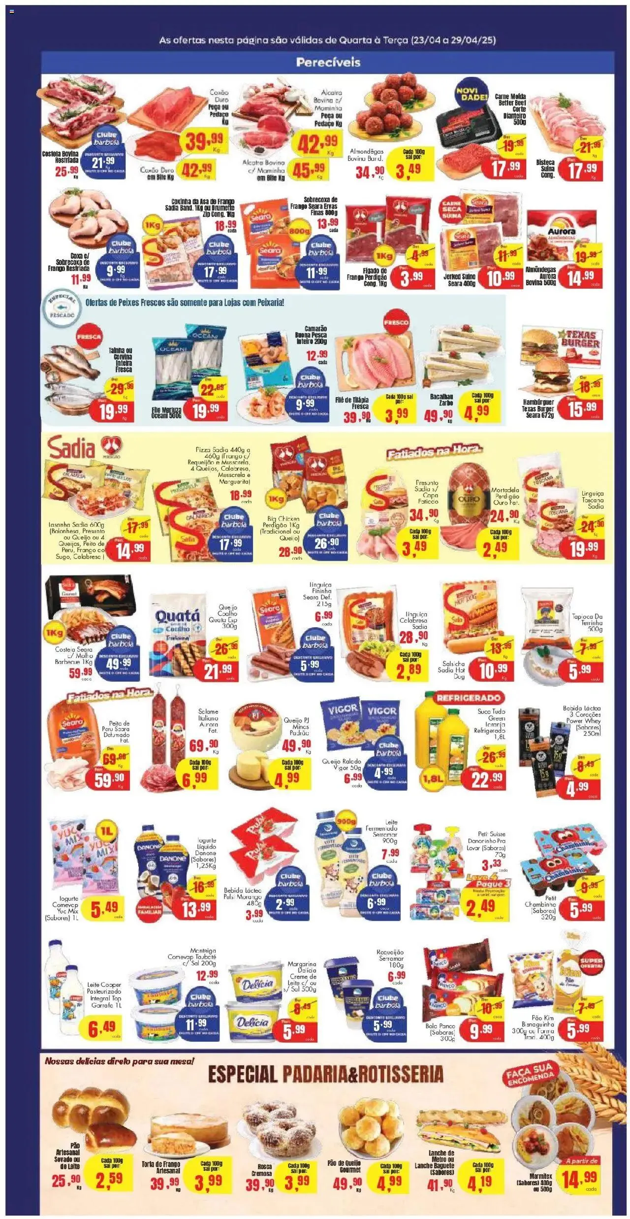 Encarte de Barbosa Supermercados - Ofertas Loja São José dos Campos 23 de abril até 29 de abril 2025 - Pagina 2
