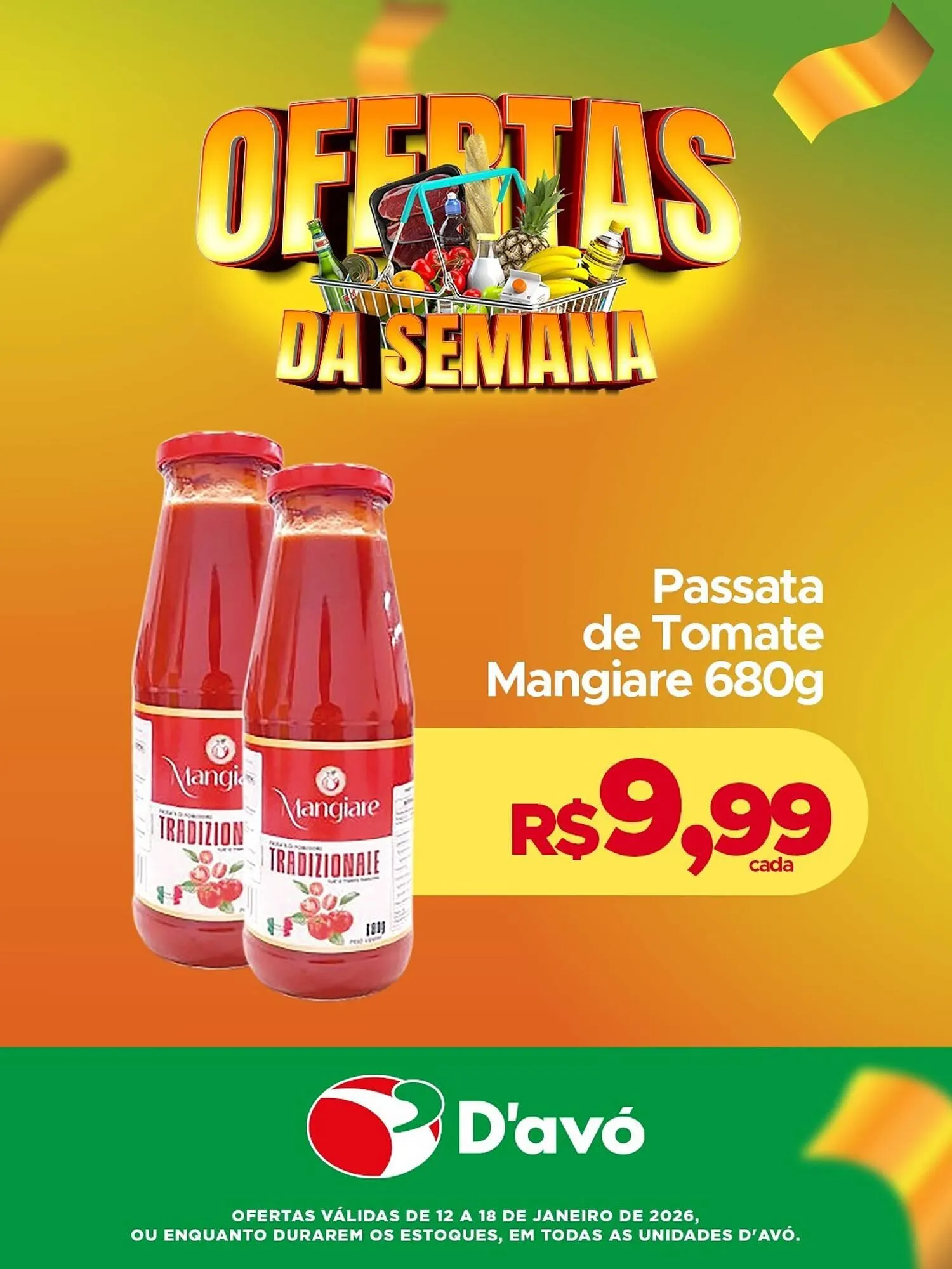 Encarte de Catálogo D'avó Supermercado 12 de janeiro até 18 de janeiro 2026 - Pagina 4