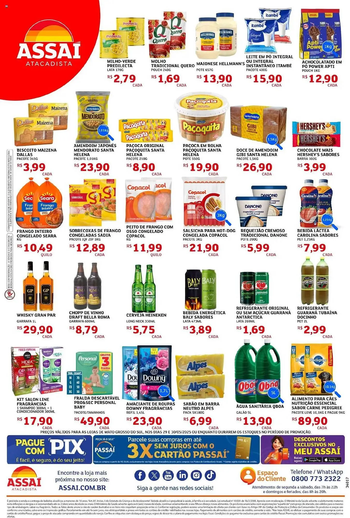 Encarte de Catálogo Assaí Atacadista 29 de maio até 31 de maio 2025 - Pagina 2