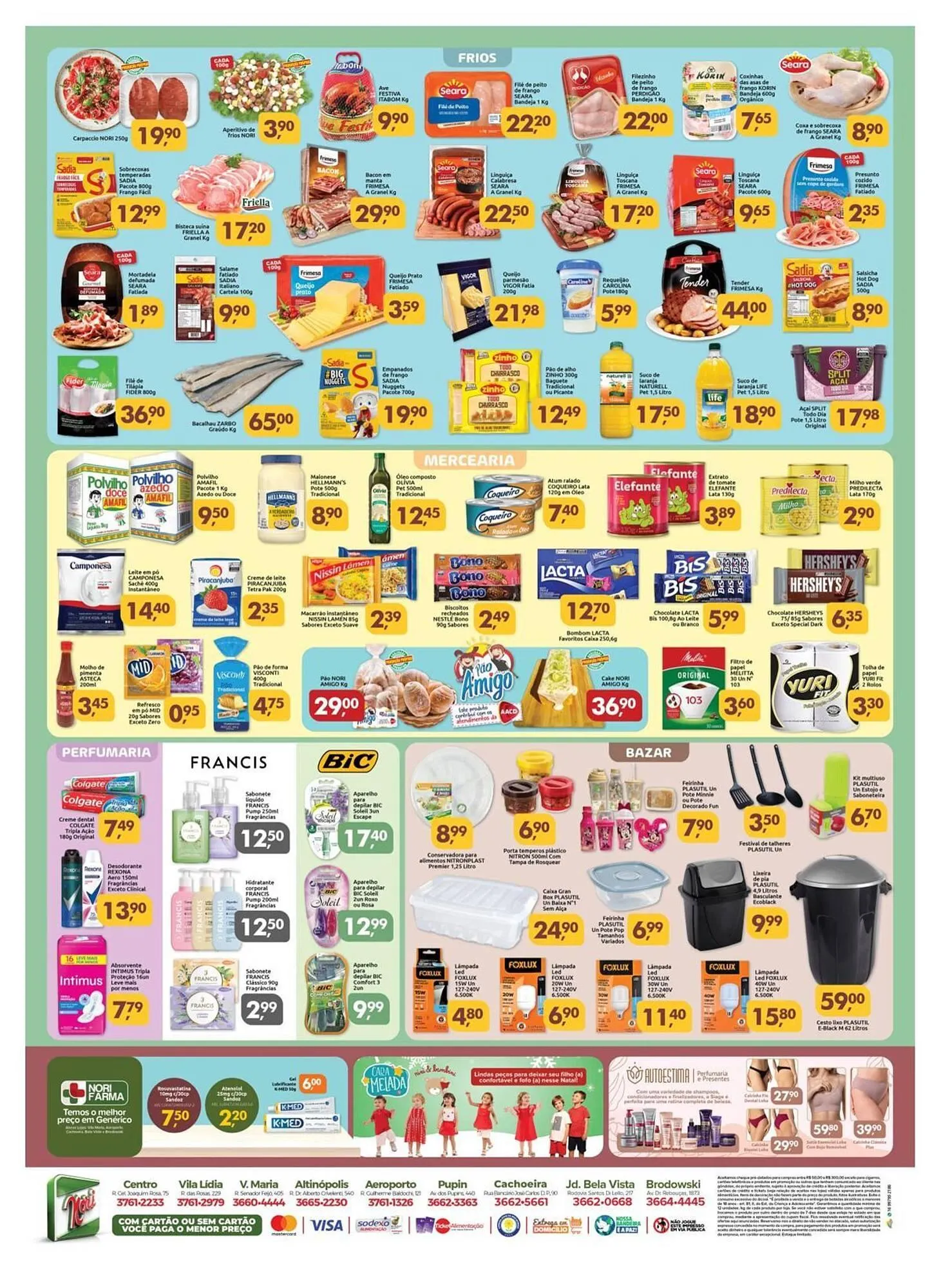 Encarte de Catálogo Supermercados Nori 11 de dezembro até 17 de dezembro 2025 - Pagina 2