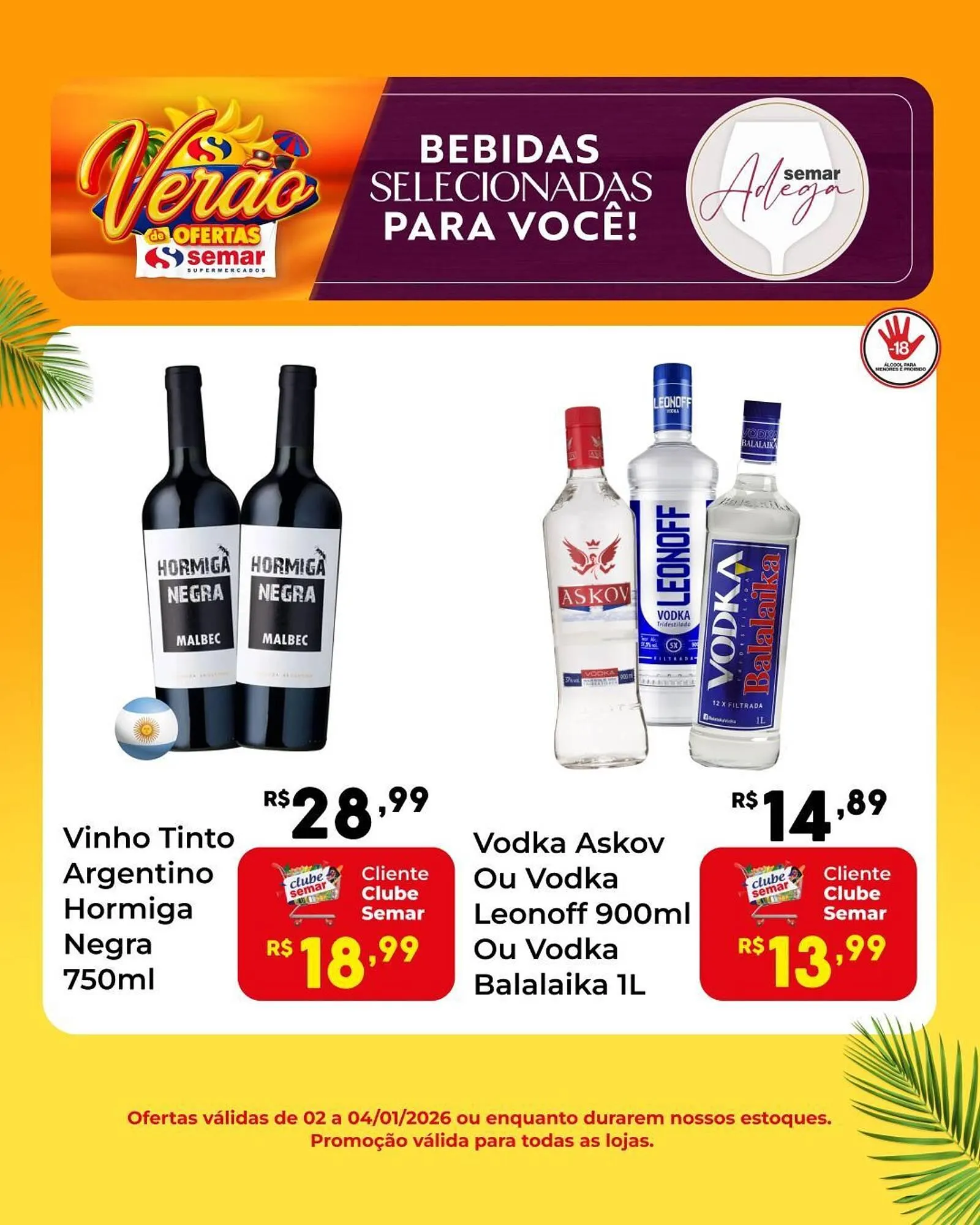 Encarte de Folheto Semar Supermercado 2 de janeiro até 4 de janeiro 2026 - Pagina 2