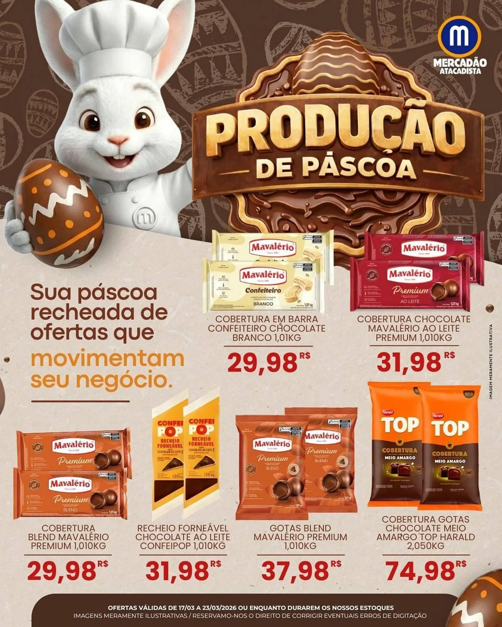 Encarte de Folheto Mercadão Atacadista 16 de março até 23 de março 2026 - Pagina 3