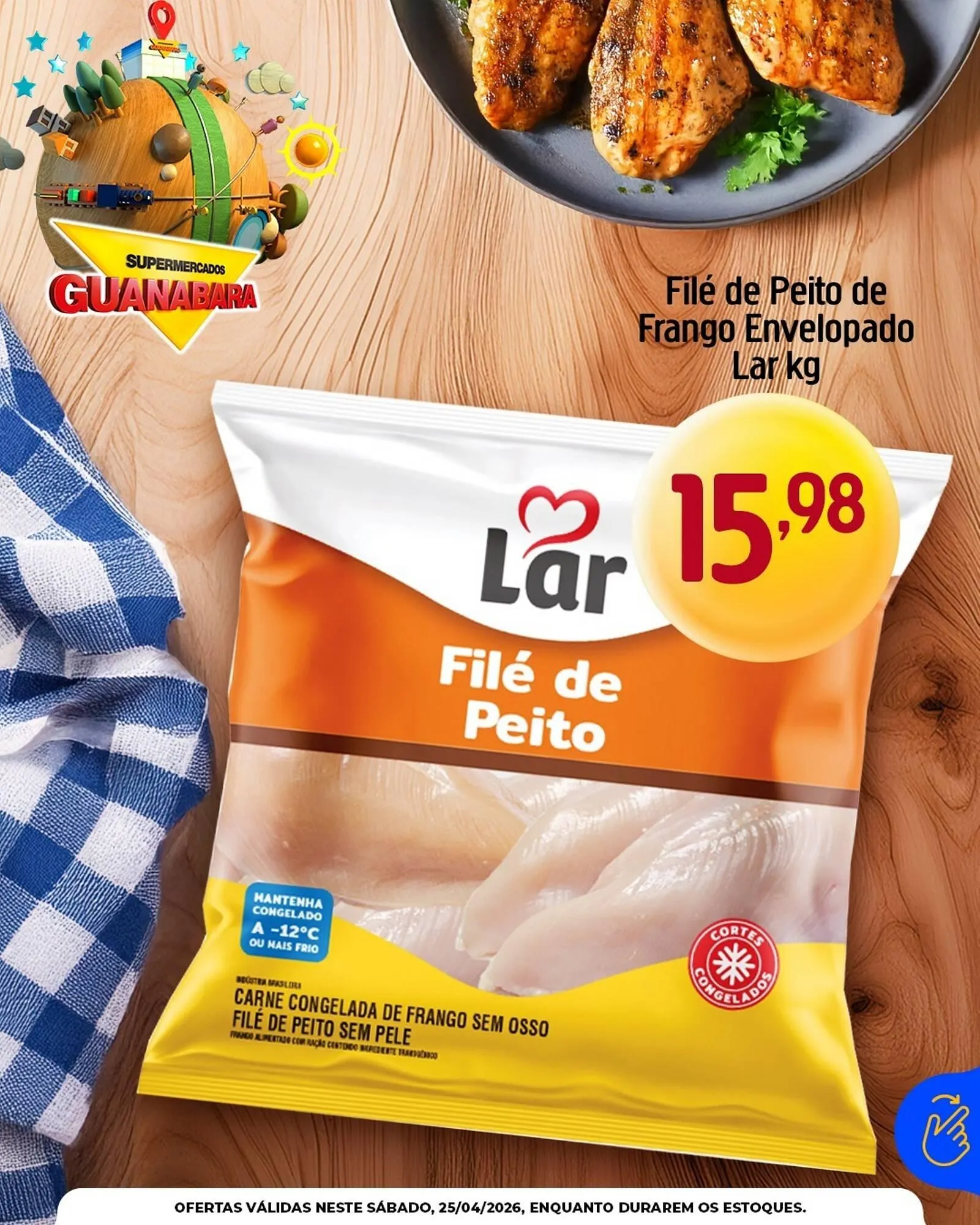 Encarte de Encarte Supermercados Guanabara 25 de abril até 25 de abril 2026 - Pagina 3