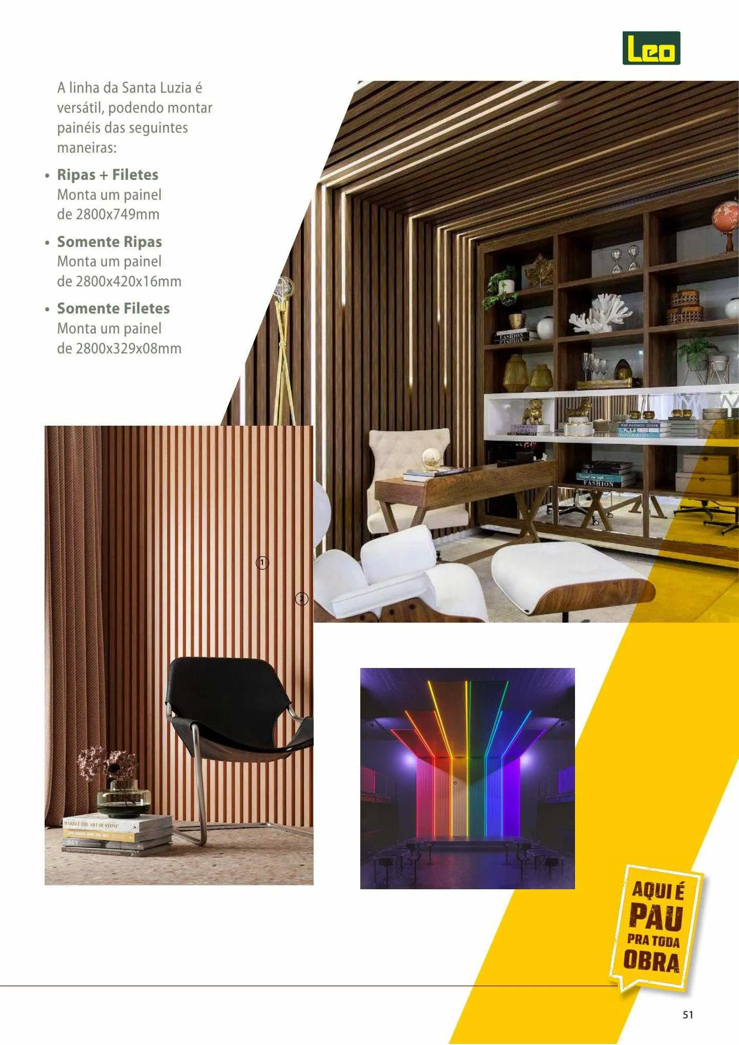 Encarte de Leo Madeiras Ofertas 11 de maio até 23 de julho 2023 - Pagina 51