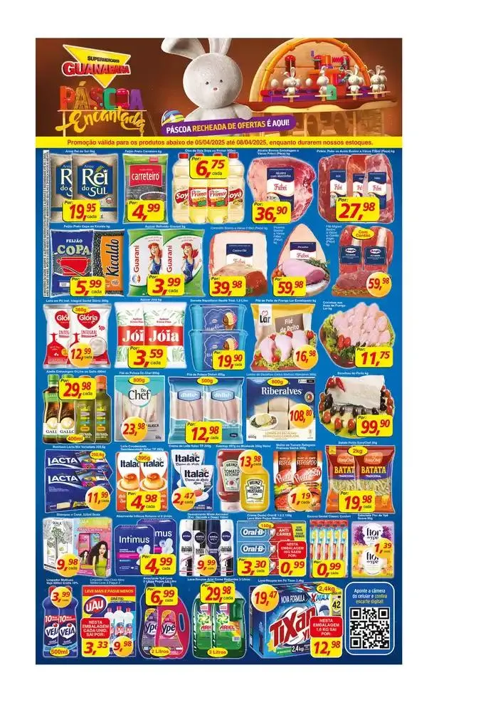 Encarte de Encarte Supermercados Guanabara 7 de abril até 8 de abril 2025 - Pagina 1