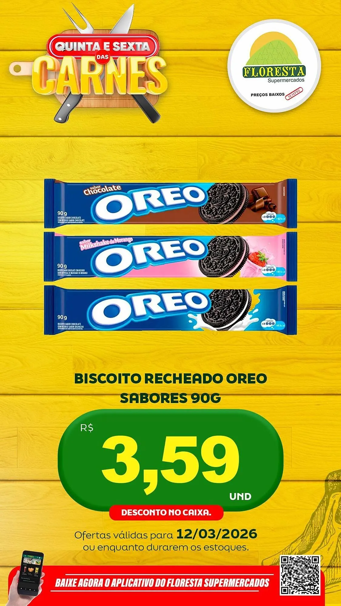 Encarte de Catálogo Floresta Supermercados 12 de março até 13 de março 2026 - Pagina 24