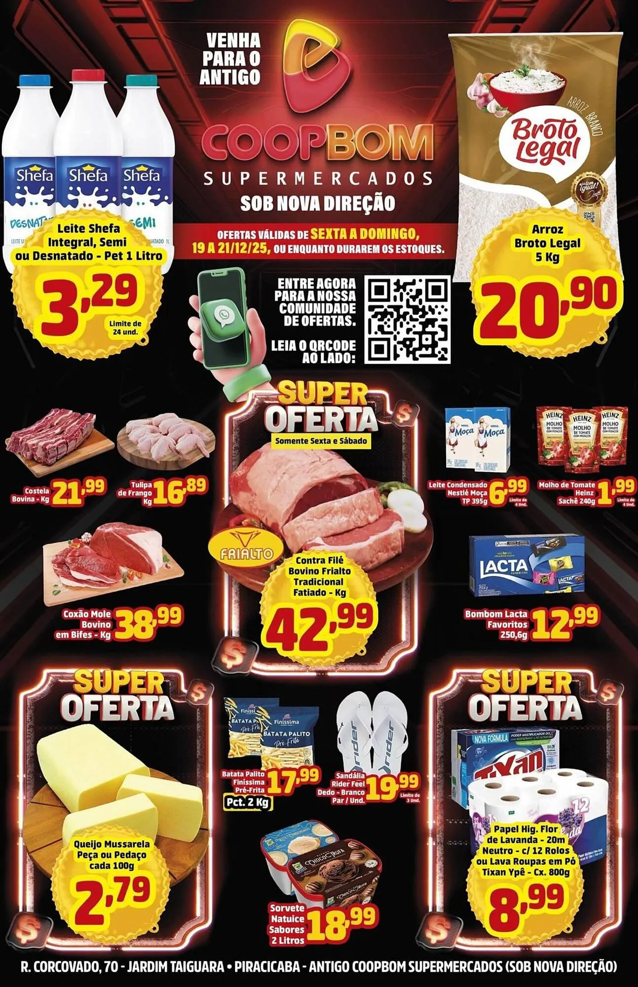 Encarte de Tabloide CoopBom 19 de dezembro até 21 de dezembro 2025 - Pagina 1