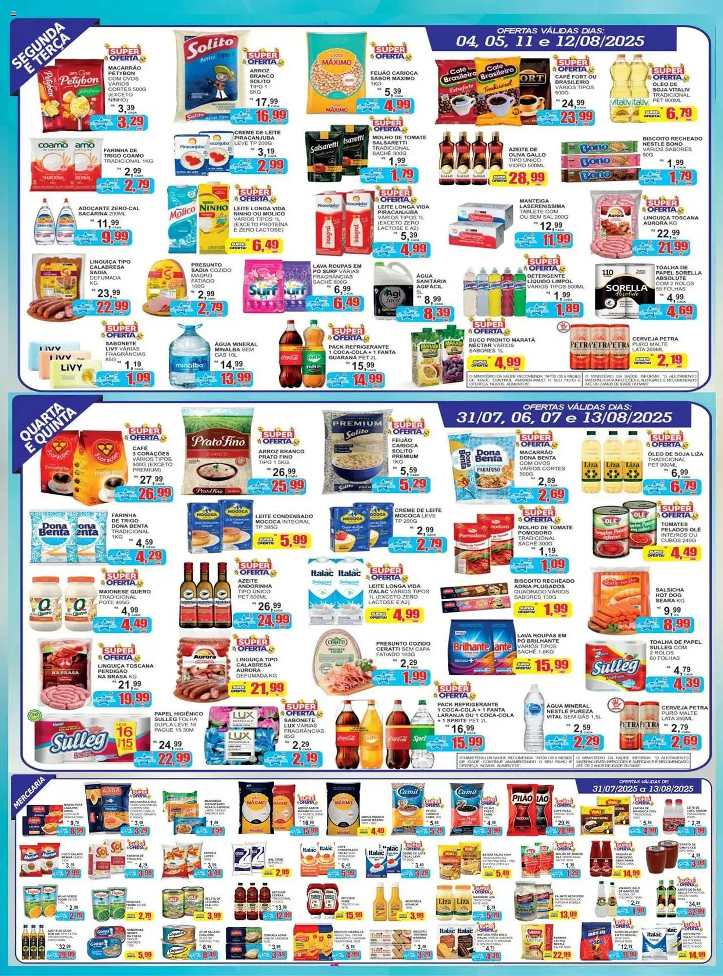 Encarte de Catálogo Supermercado Estrela Azul 31 de julho até 14 de agosto 2025 - Pagina 2