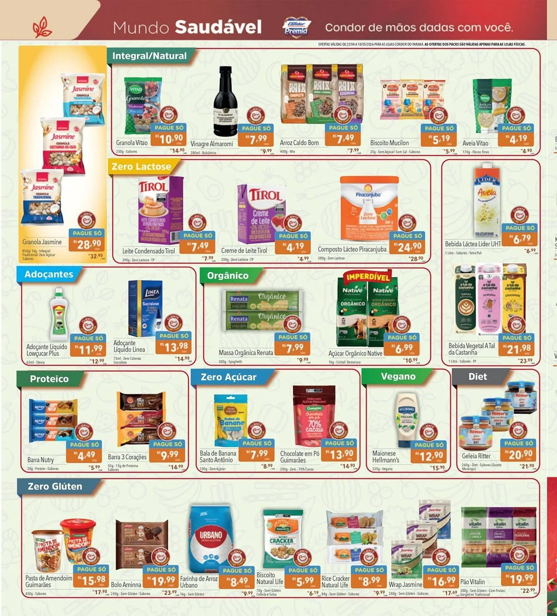 Encarte de Catálogo Supermercados Condor 22 de abril até 10 de maio 2026 - Pagina 8