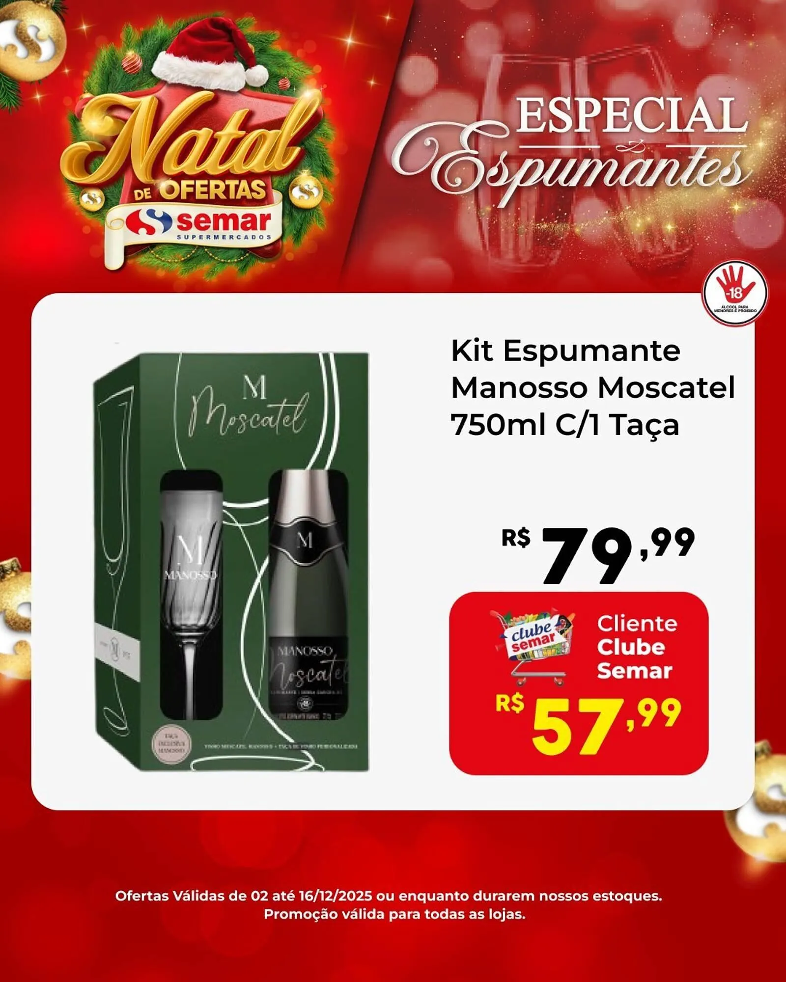 Encarte de Folheto Semar Supermercado 3 de dezembro até 16 de dezembro 2025 - Pagina 4