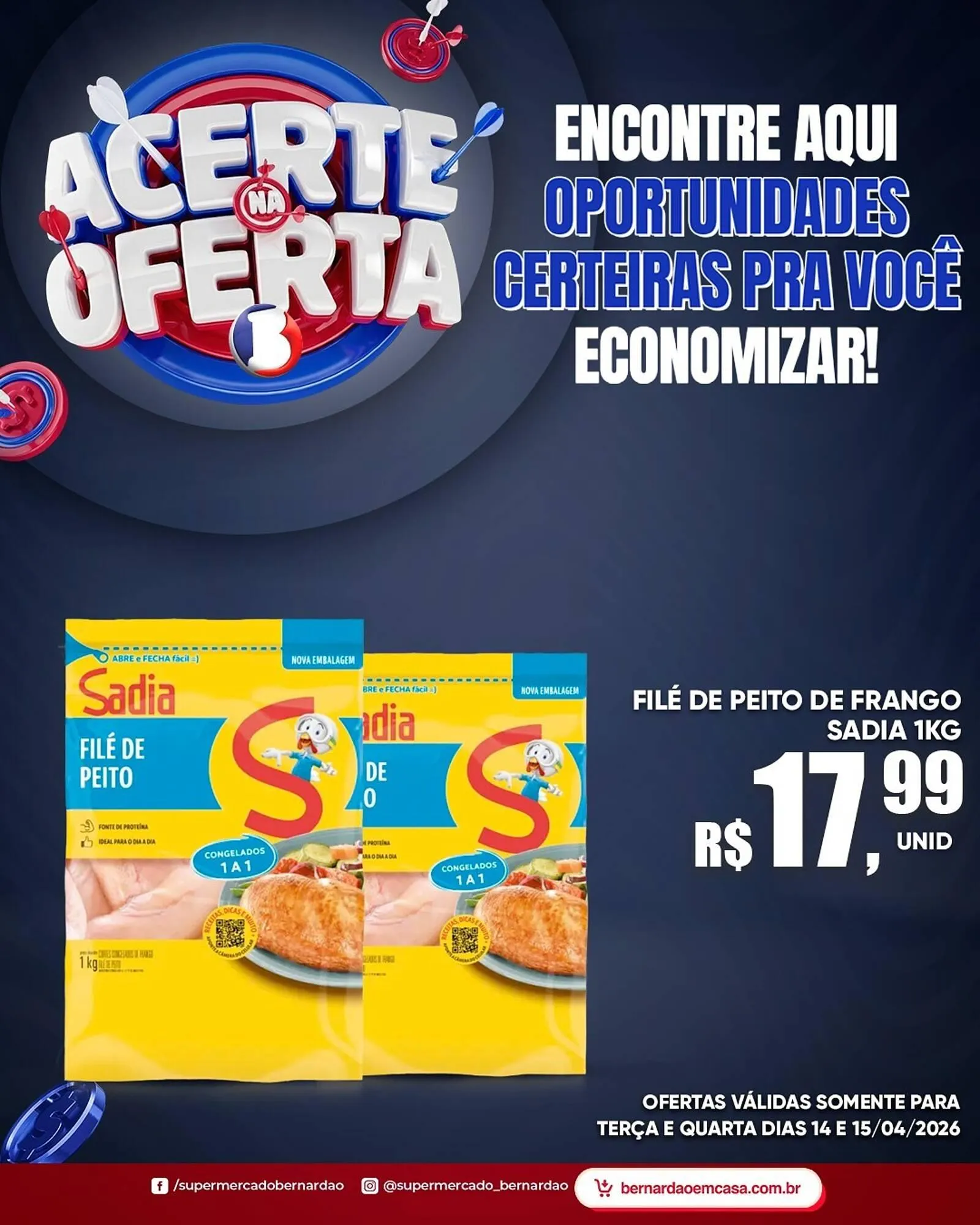 Encarte de Catálogo Supermercado Bernardão 14 de abril até 15 de abril 2026 - Pagina 4