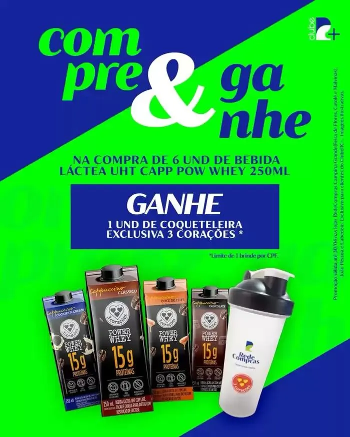 Encarte de Ótima oferta para todos os clientes 6 de abril até 30 de abril 2025 - Pagina 1