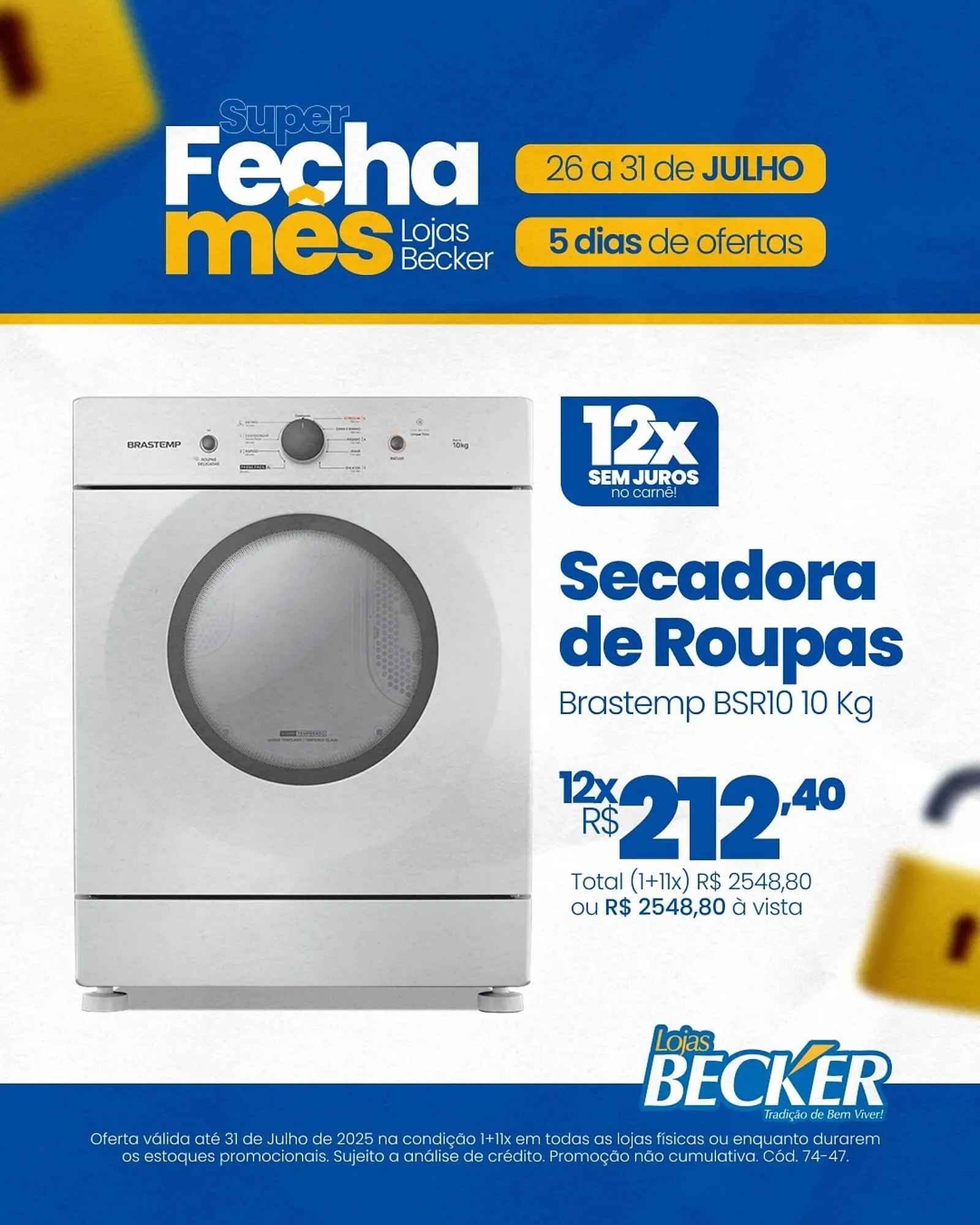 Encarte de Catálogo Lojas Becker 29 de julho até 31 de julho 2025 - Pagina 2