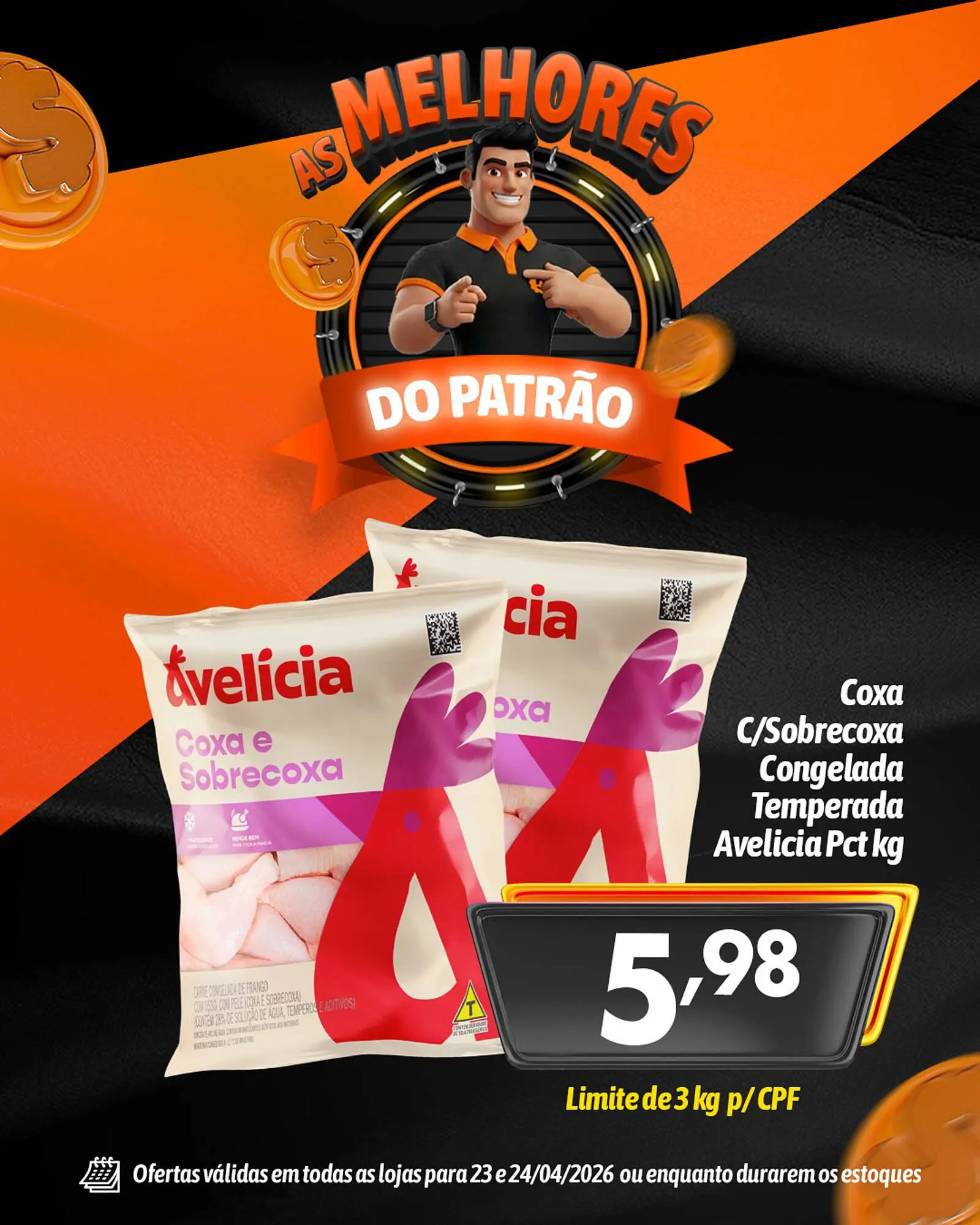 Encarte de Catálogo Supermercados Big Compra 23 de abril até 24 de abril 2026 - Pagina 4