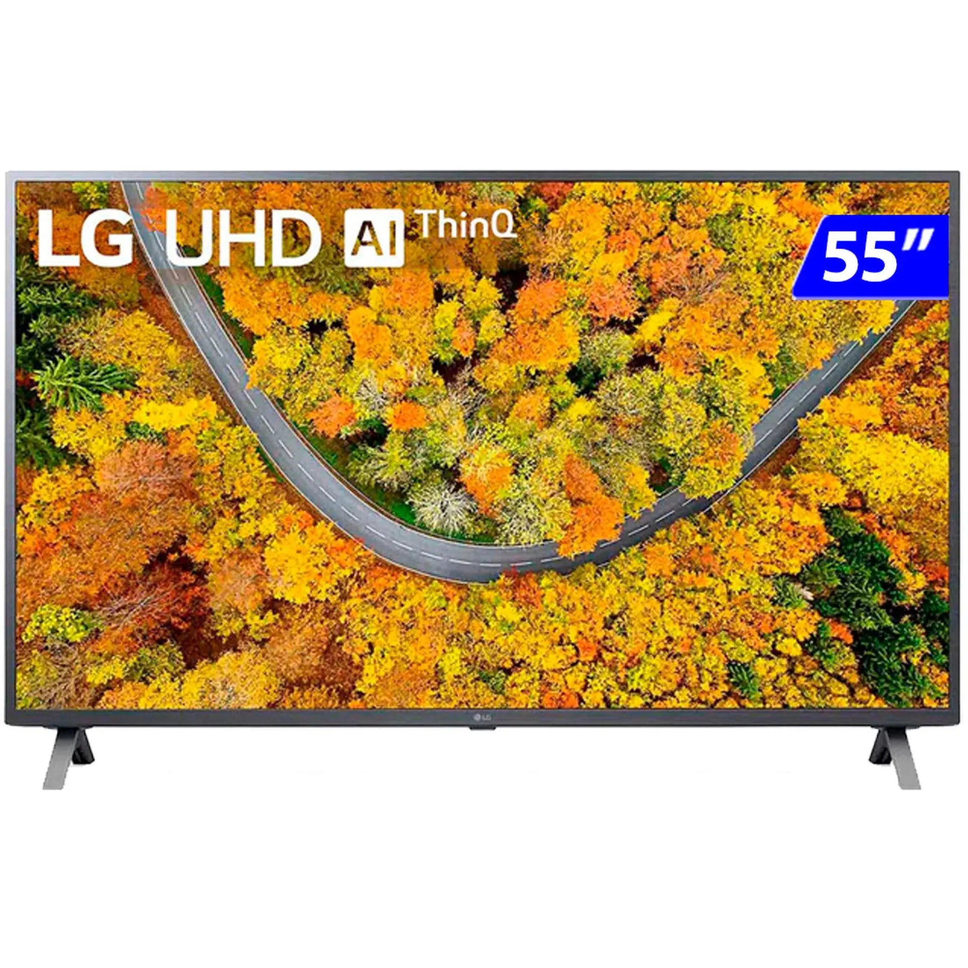 Smart TV LG LED 55" 4K UHD Wi-Fi webOS 6.0 Comando de Voz 55UP7550PSF.BWZ