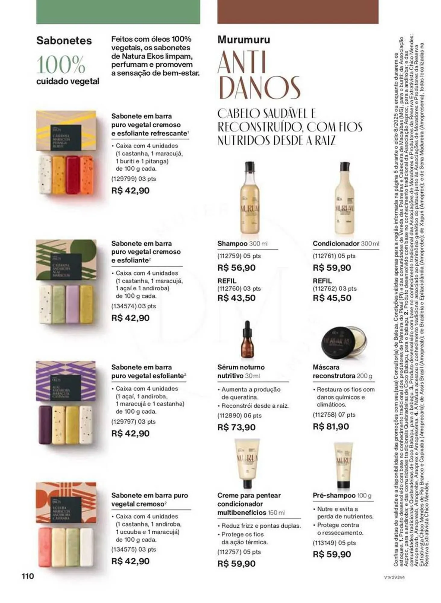 Encarte de Catálogo Natura 24 de abril até 30 de maio 2025 - Pagina 110
