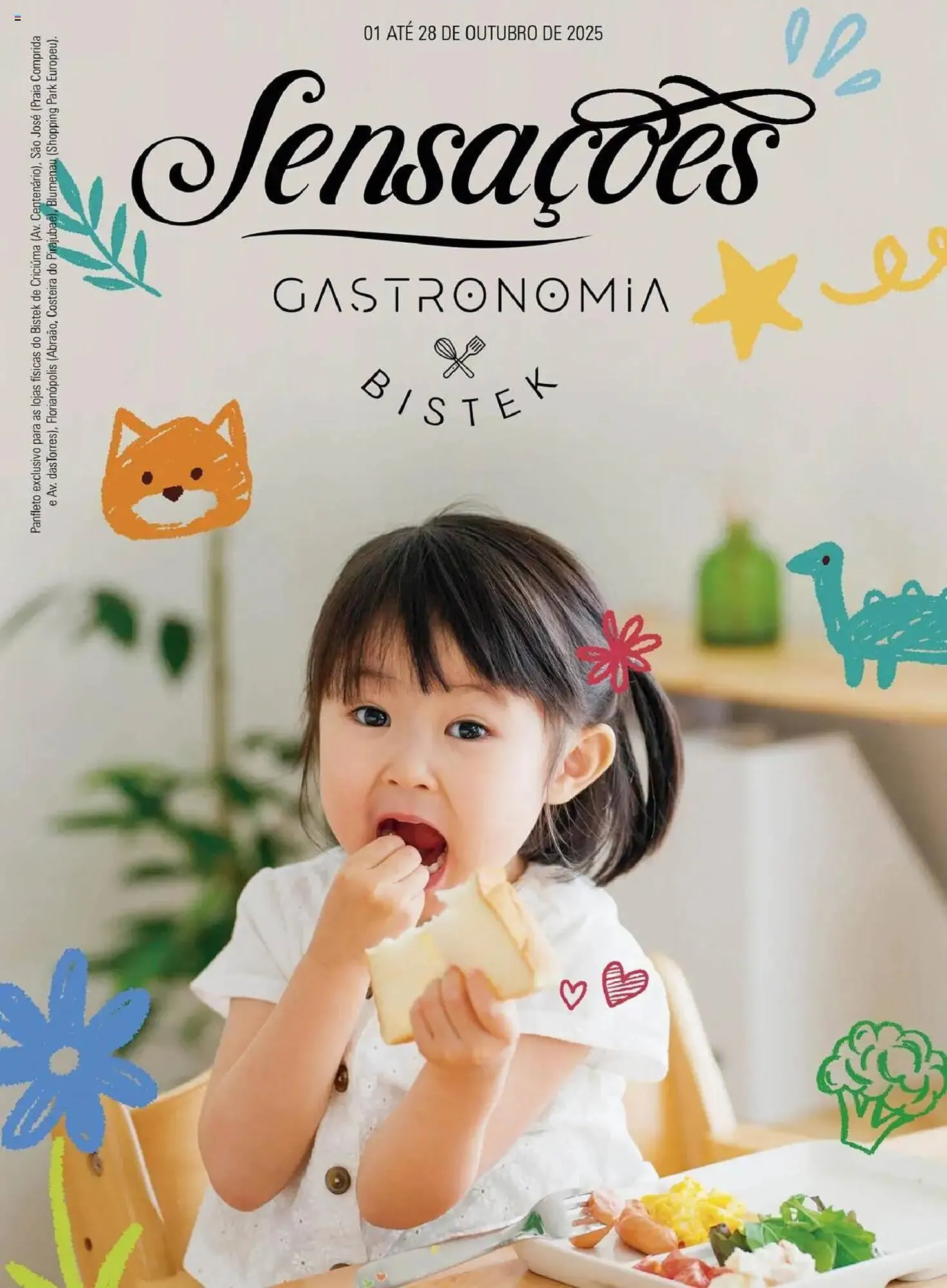 Encarte de Encarte Bistek Supermercados 1 de outubro até 28 de outubro 2025 - Pagina 1