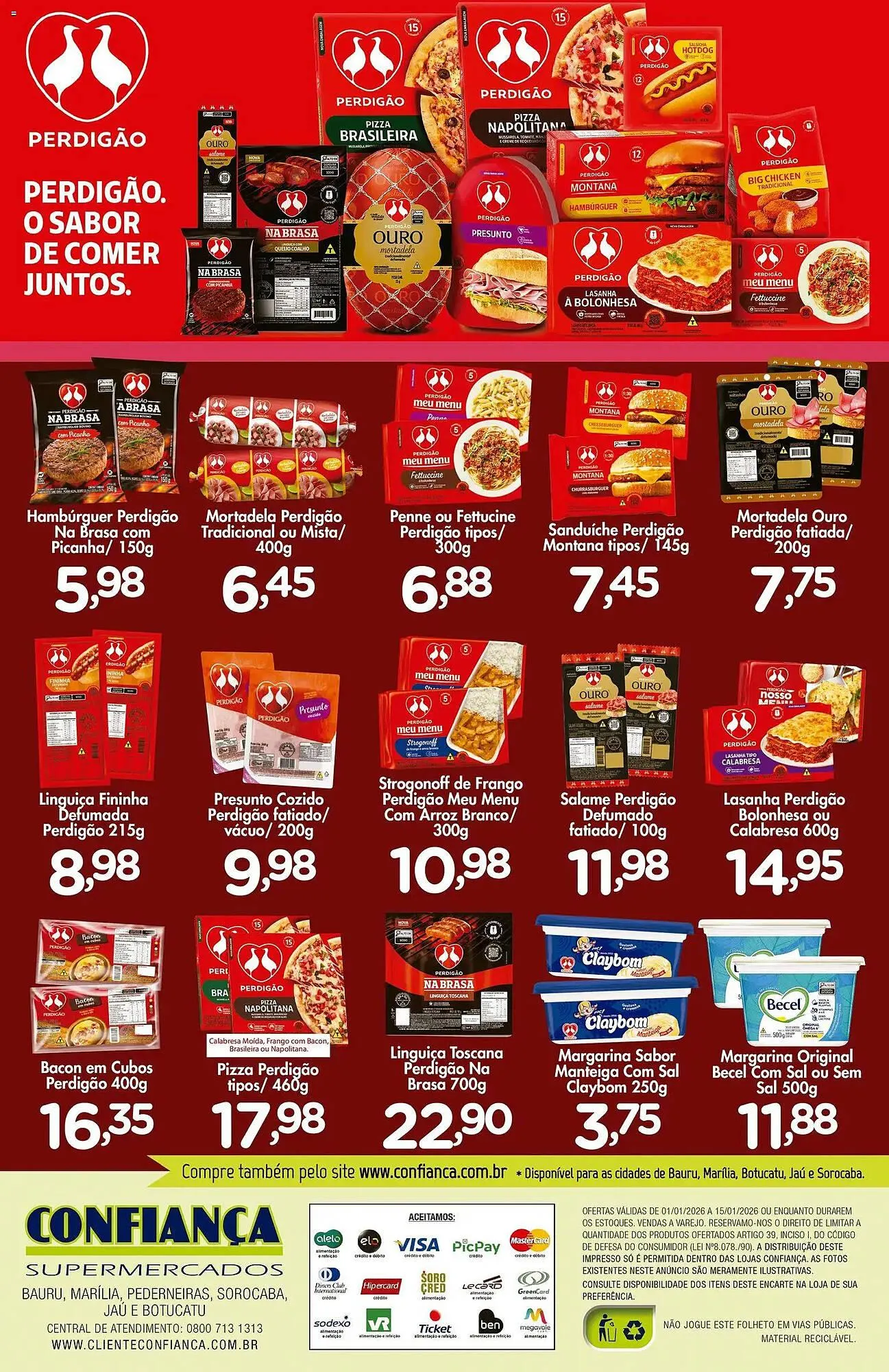 Encarte de Catálogo Confiança Supermercados 1 de janeiro até 15 de janeiro 2026 - Pagina 2