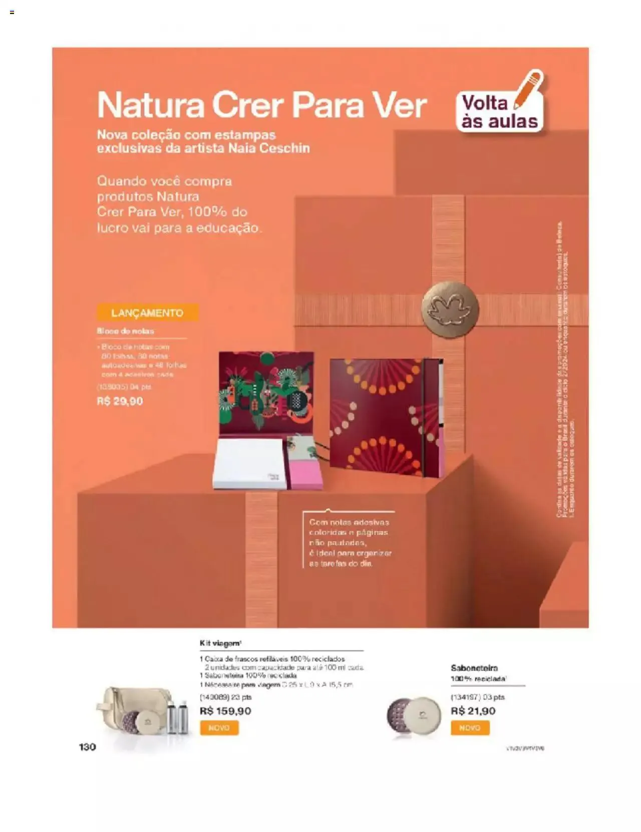 Encarte de Natura - Ciclo 02/2024 1 de fevereiro até 3 de fevereiro 2024 - Pagina 130