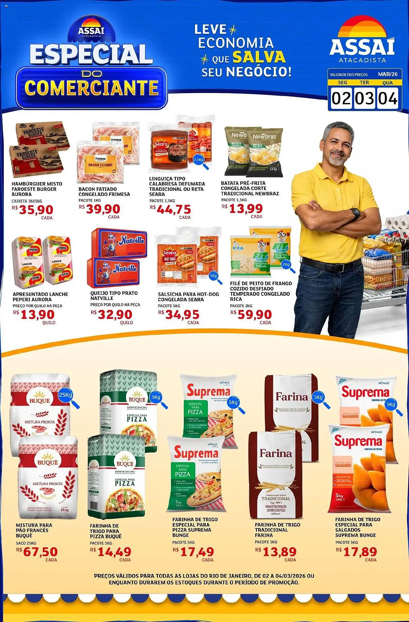 Encarte de Encarte Assaí Atacadista 2 de março até 4 de março 2026 - Pagina 1