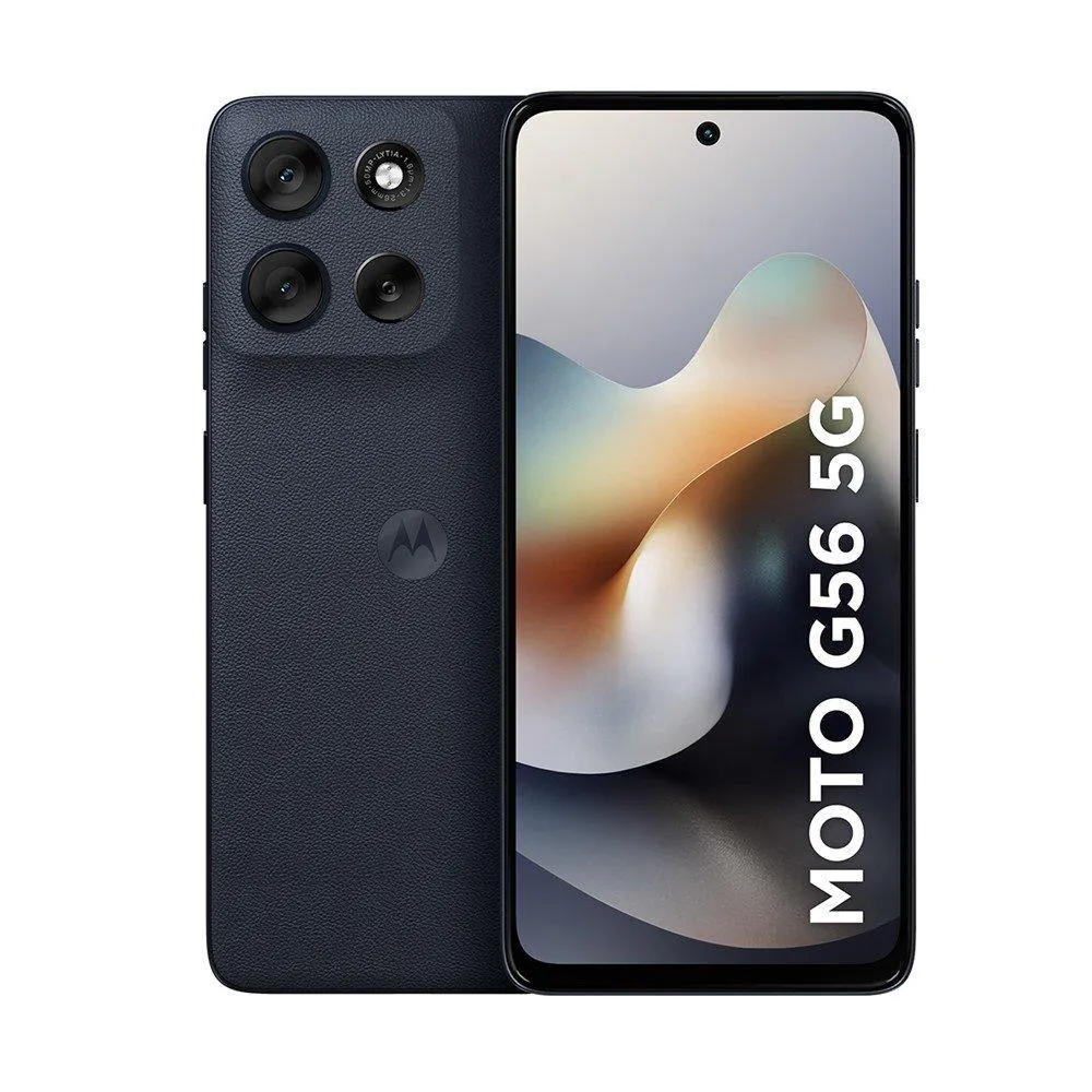 Smartphone Motorola Moto G56 5G Android Tela 6.7" 256GB Câmera 50MP+8MP Dimensity 7060 2.6 GHz Octa-Core Grafite