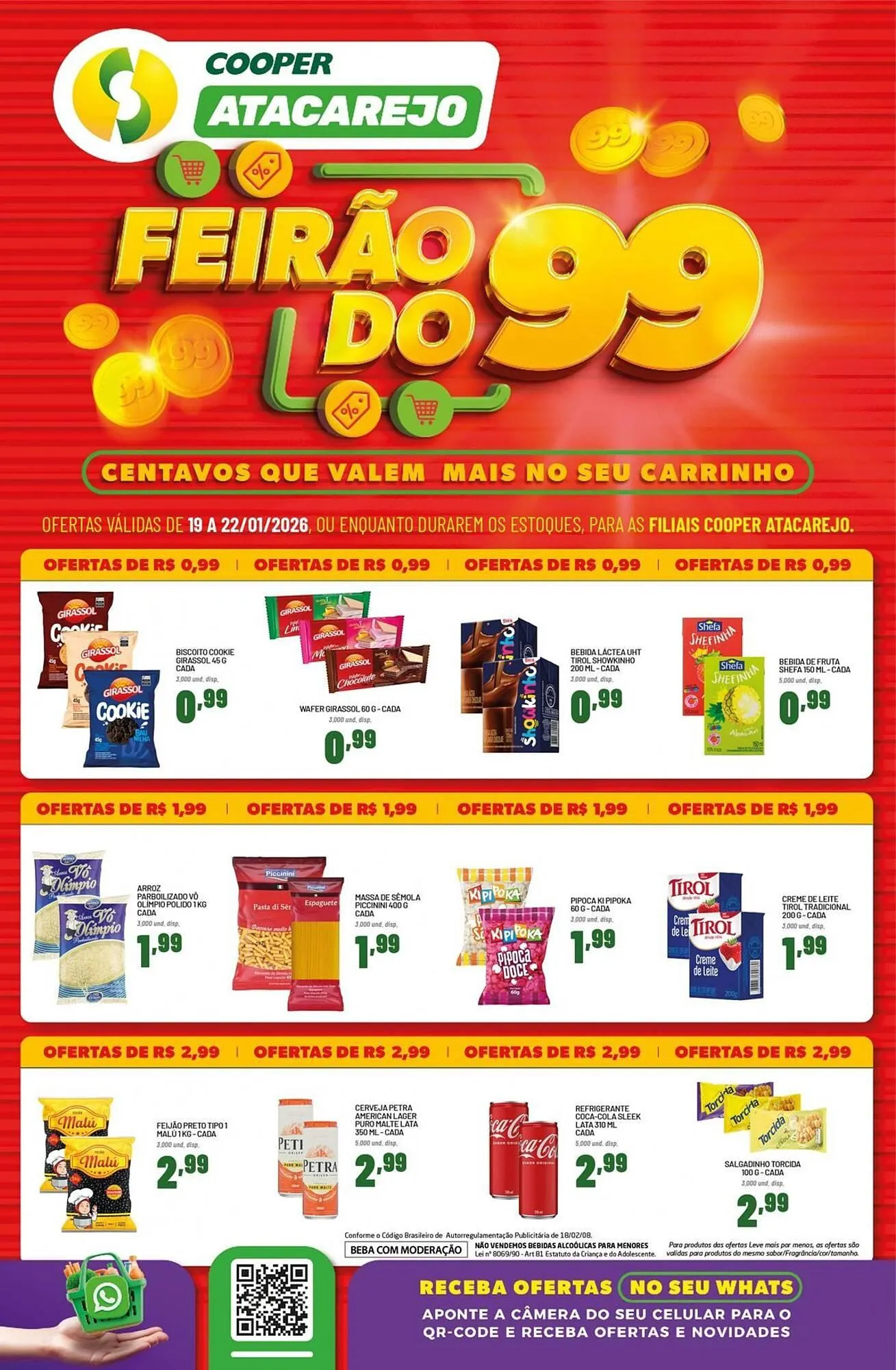 Encarte de Tabloide Cooper 19 de janeiro até 22 de janeiro 2026 - Pagina 1