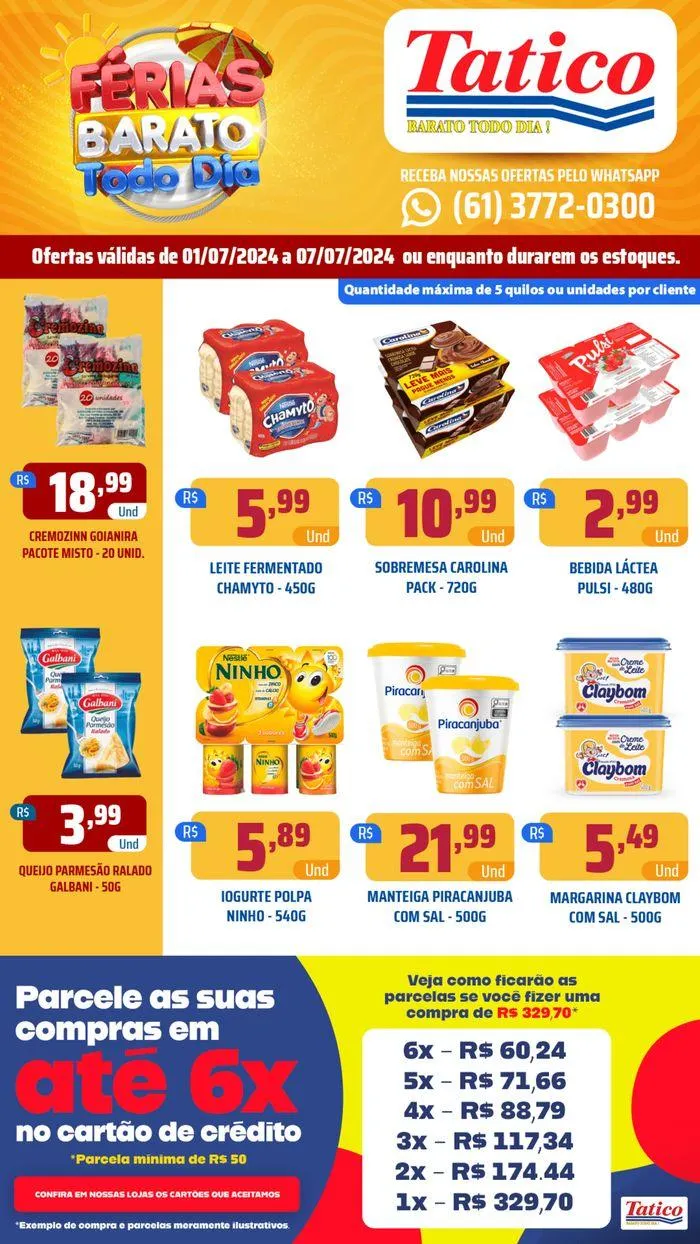 Encarte de Ofertas Tatico 1 de julho até 7 de julho 2024 - Pagina 2