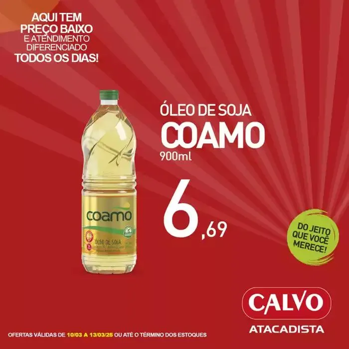 Encarte de Encarte Calvo Atacadista 10 de março até 13 de março 2025 - Pagina 3
