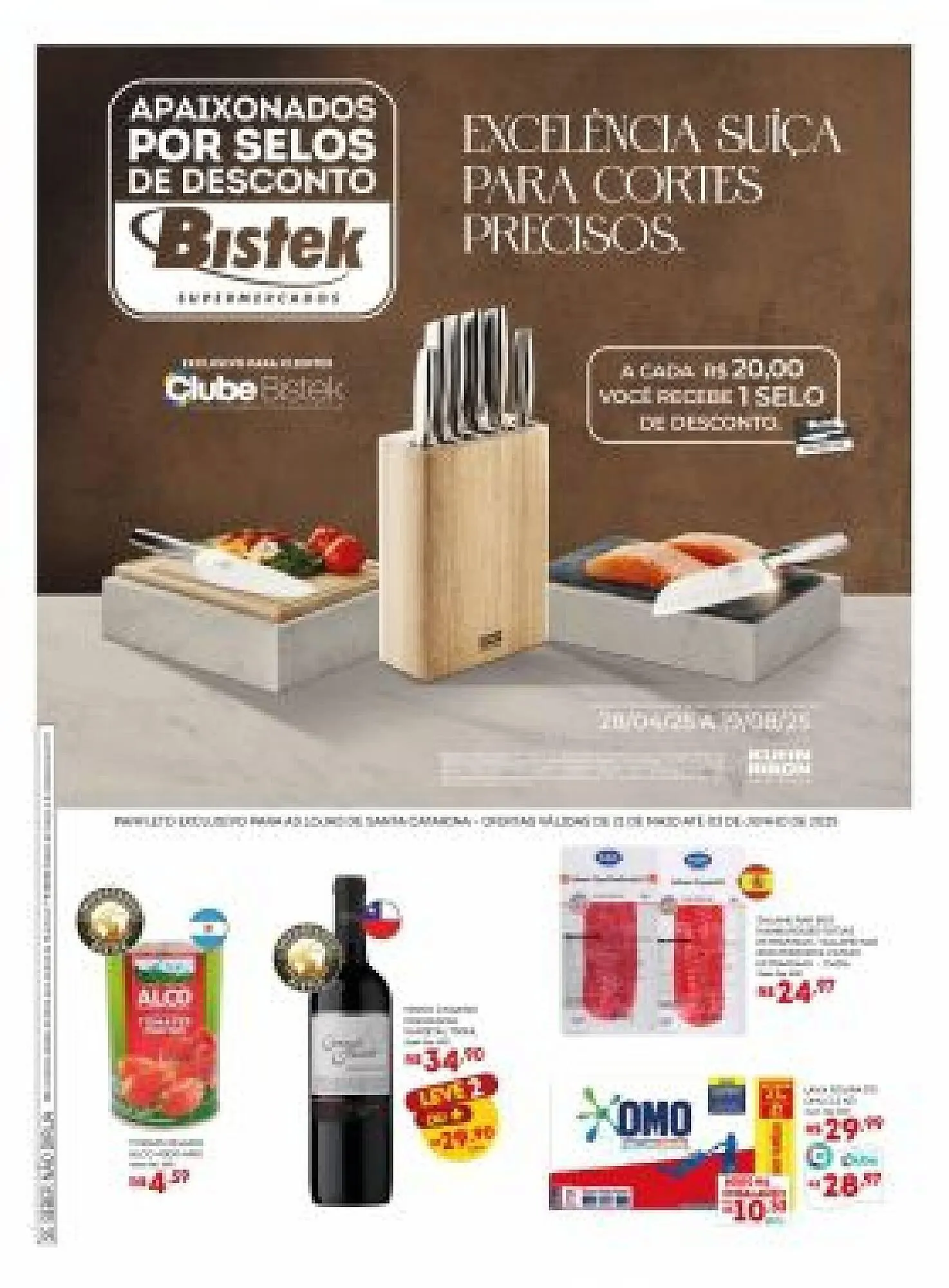 Encarte de Catálogo Bistek Supermercados 21 de maio até 3 de junho 2025 - Pagina 1