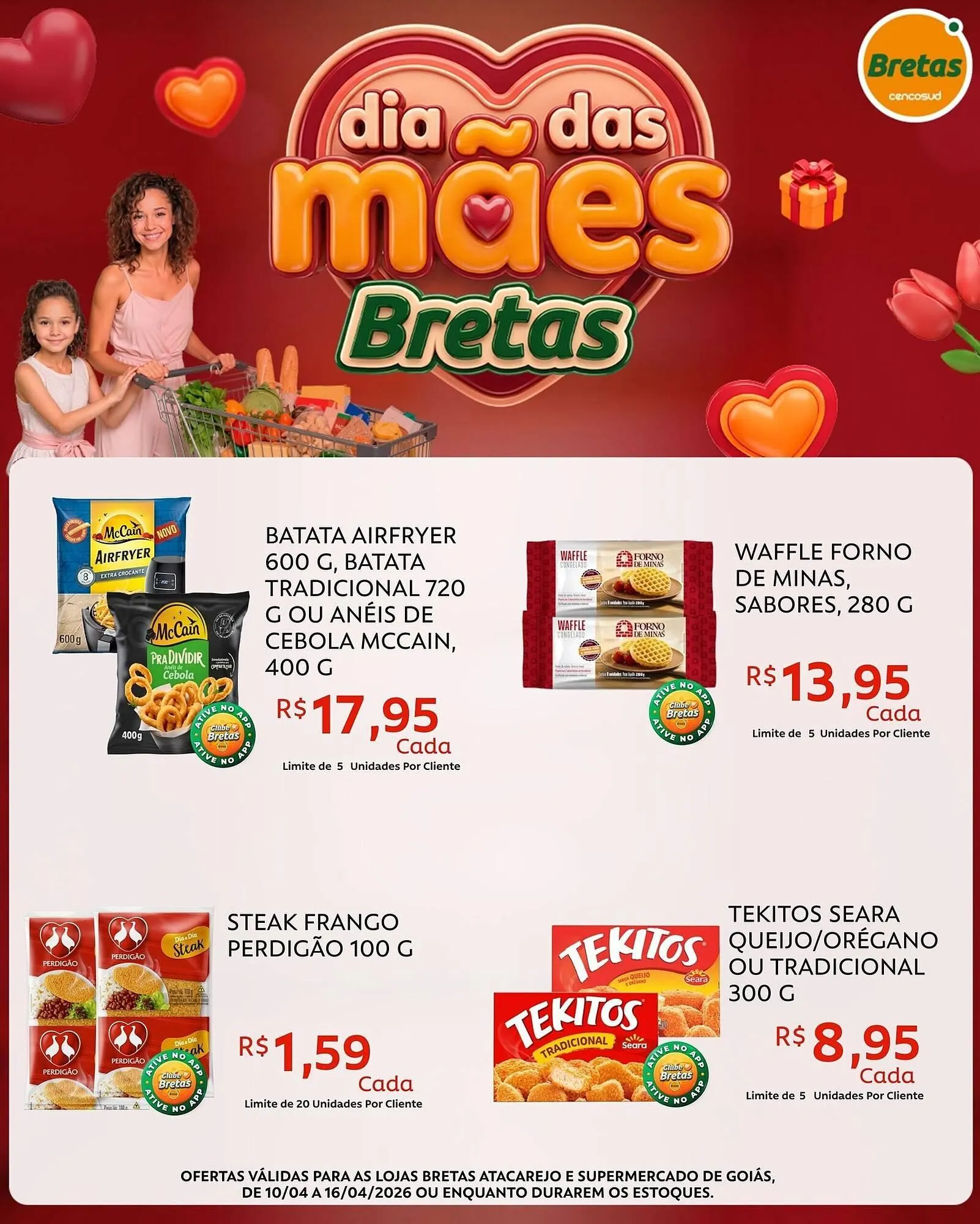 Encarte de Catálogo Supermercados Bretas 11 de abril até 16 de abril 2026 - Pagina 2