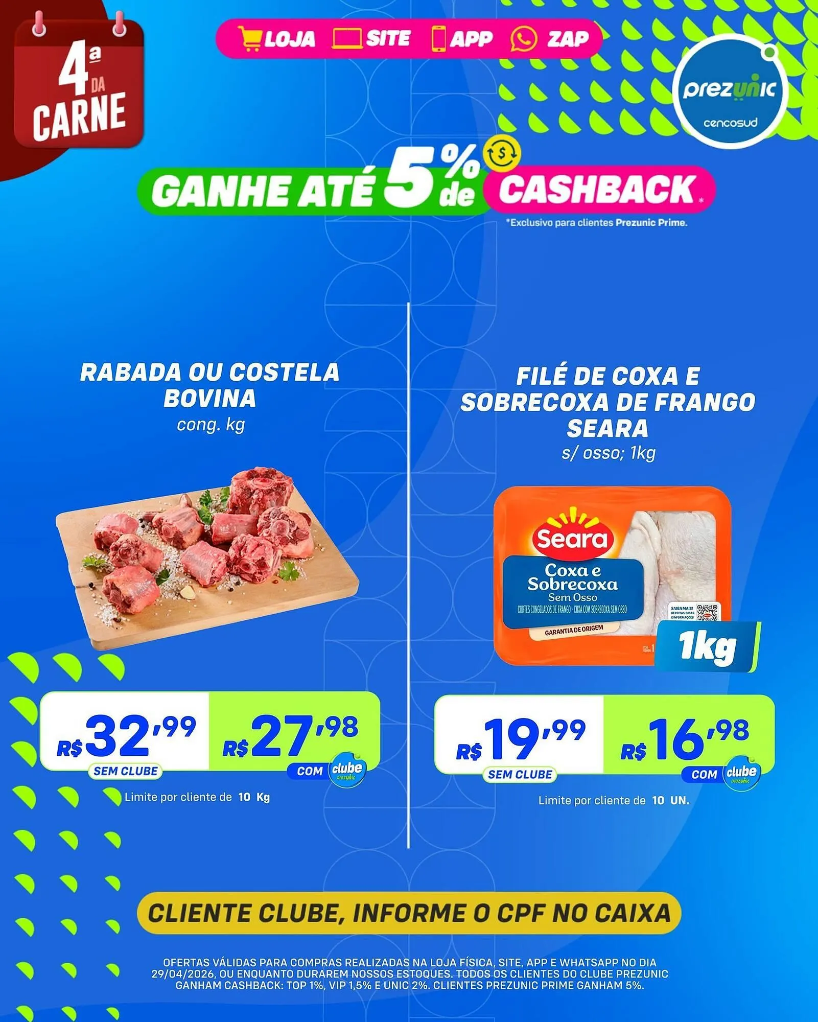 Encarte de Encarte Prezunic 29 de abril até 29 de abril 2026 - Pagina 3