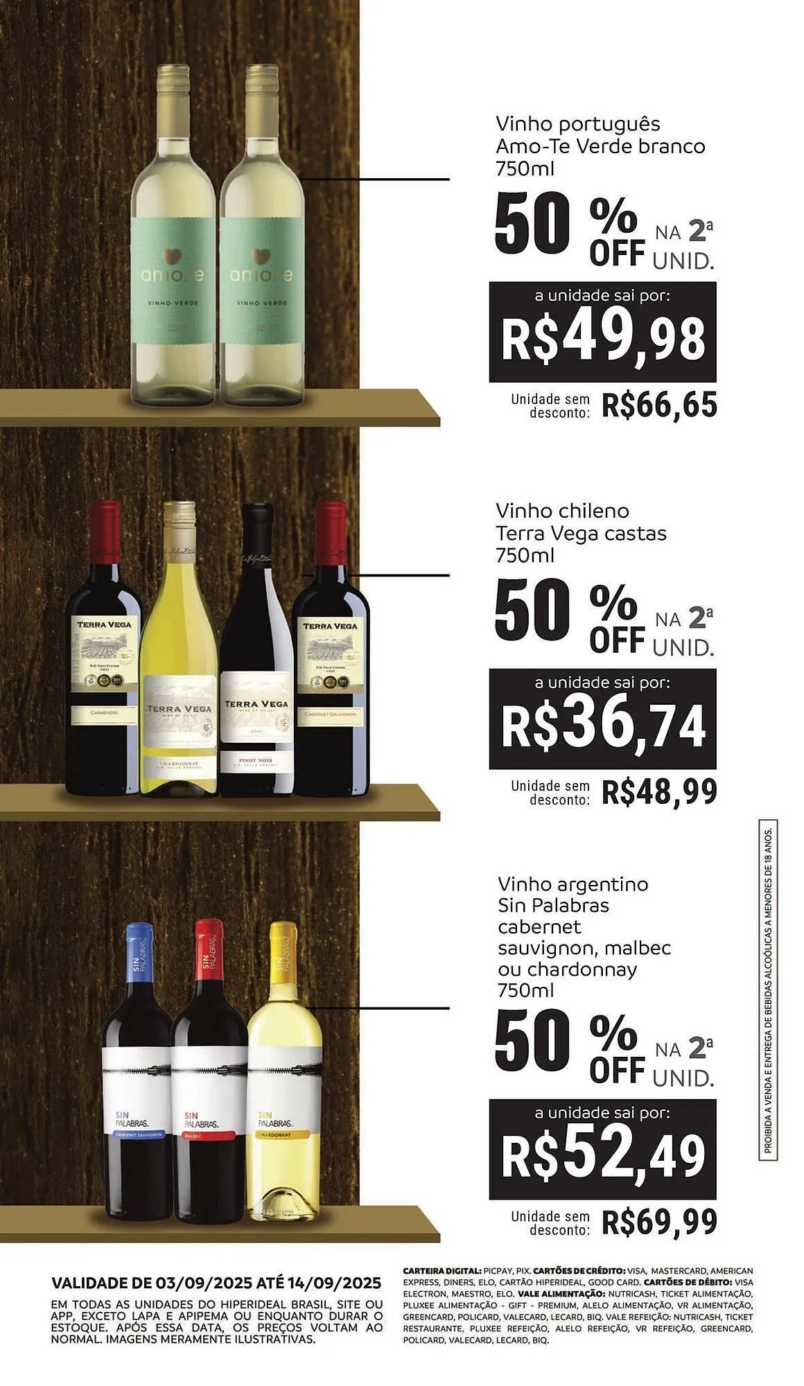 Encarte de Catálogo Hiperideal Supermercados 29 de agosto até 14 de setembro 2025 - Pagina 3