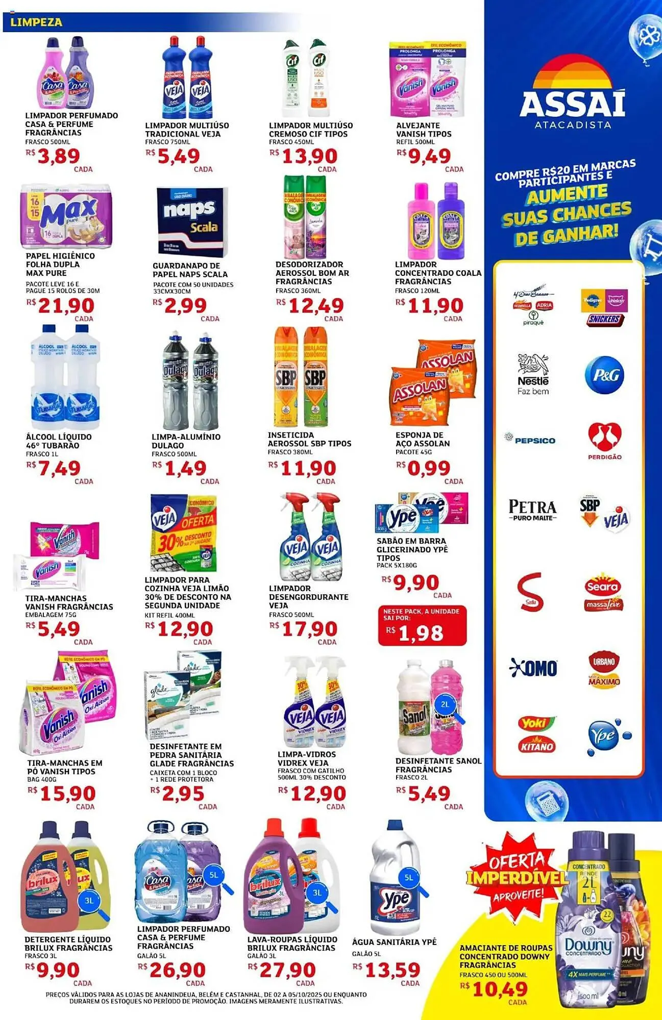 Encarte de Encarte Assaí Atacadista 2 de outubro até 5 de outubro 2025 - Pagina 7