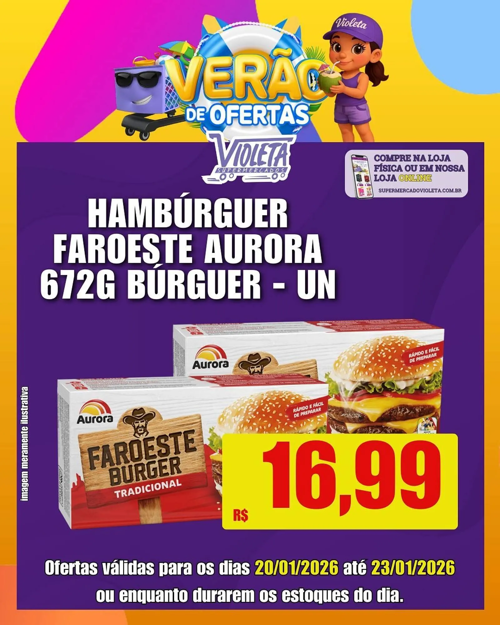 Encarte de Catálogo Violeta Supermercados 20 de janeiro até 23 de janeiro 2026 - Pagina 2