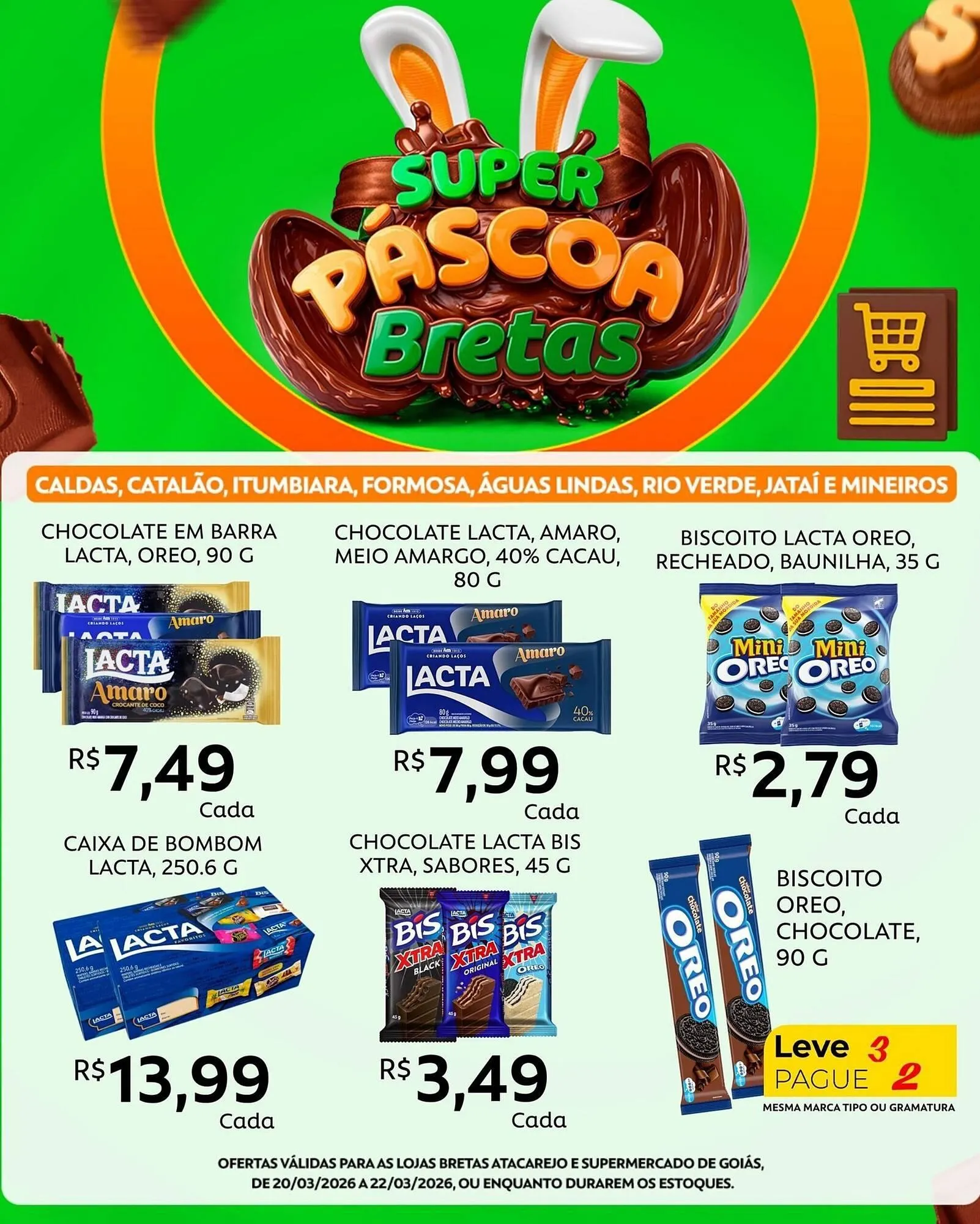 Encarte de Catálogo Supermercados Bretas 20 de março até 22 de março 2026 - Pagina 3