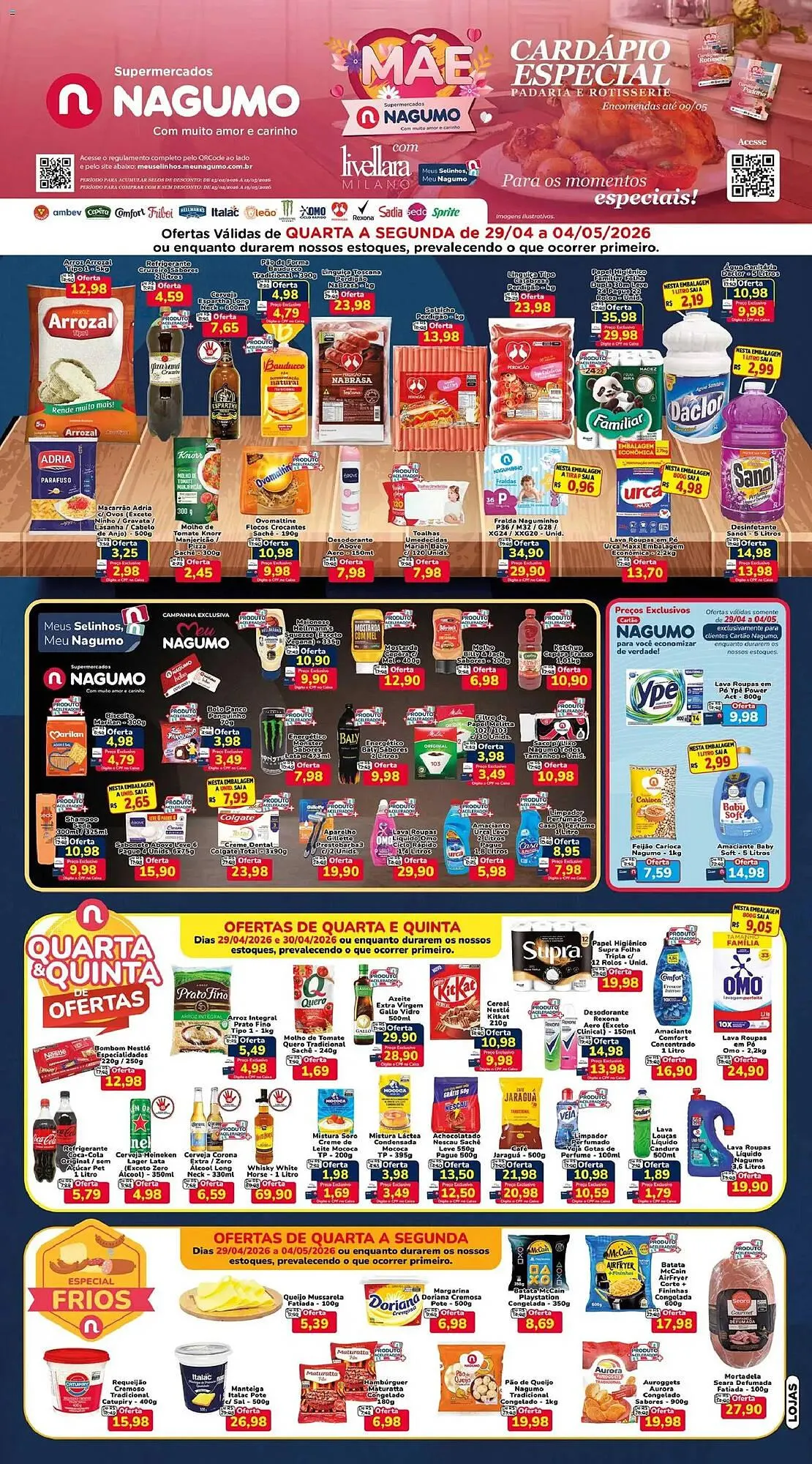 Encarte de Folheto Nagumo 29 de abril até 4 de maio 2026 - Pagina 1