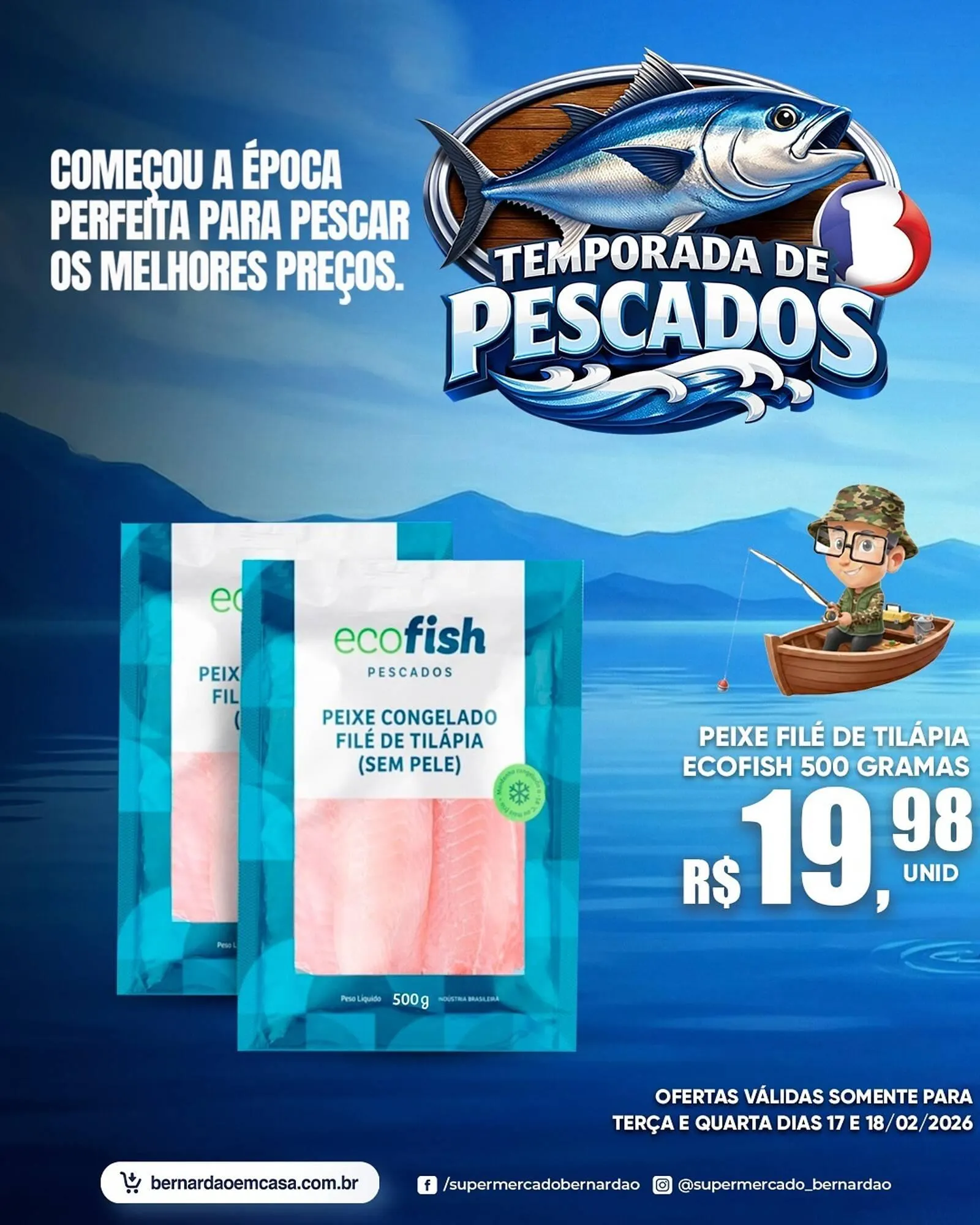 Encarte de Catálogo Supermercado Bernardão 17 de fevereiro até 18 de fevereiro 2026 - Pagina 2