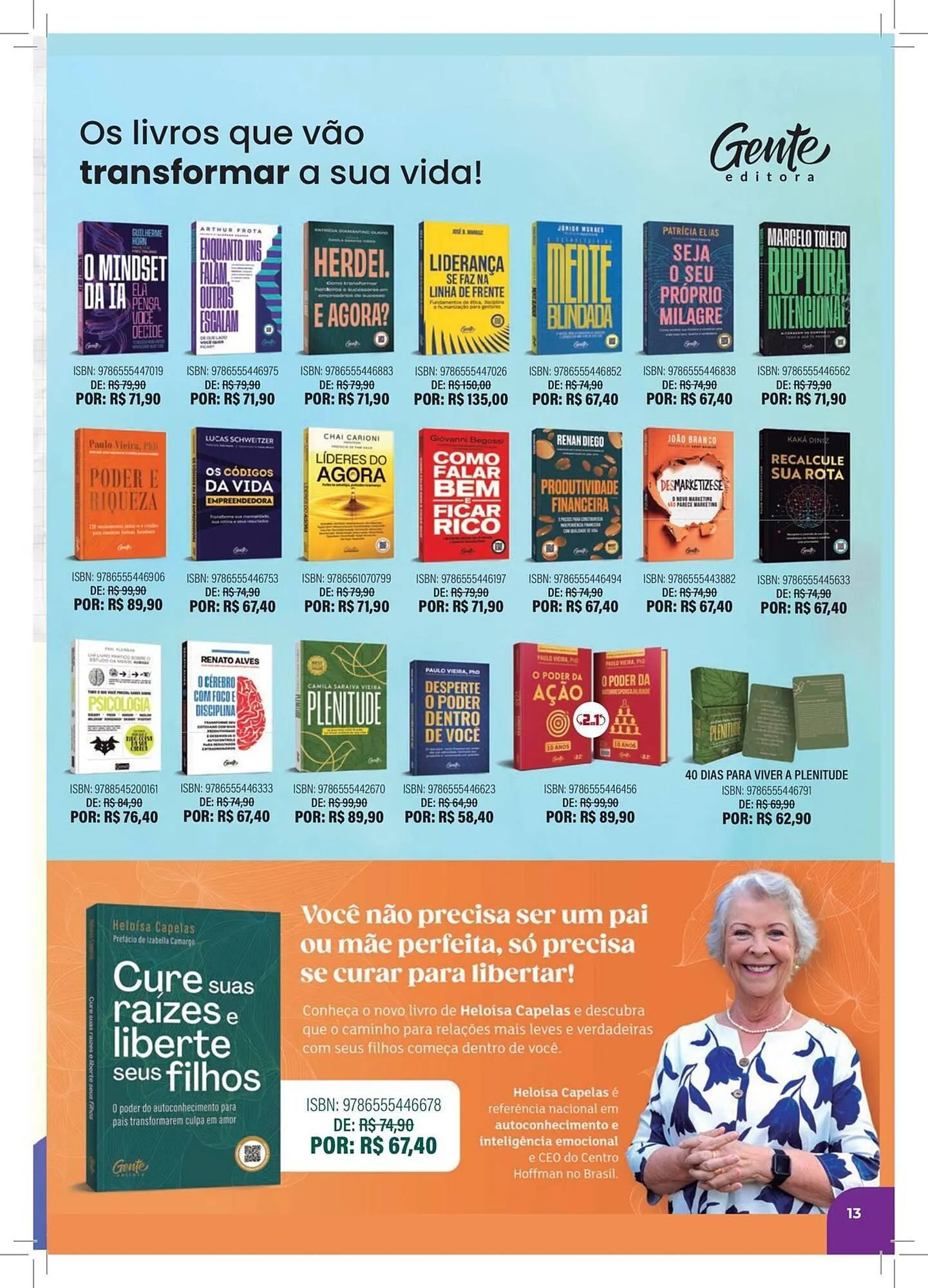 Encarte de Catálogo Livraria Leitura 2 de março até 31 de março 2026 - Pagina 13